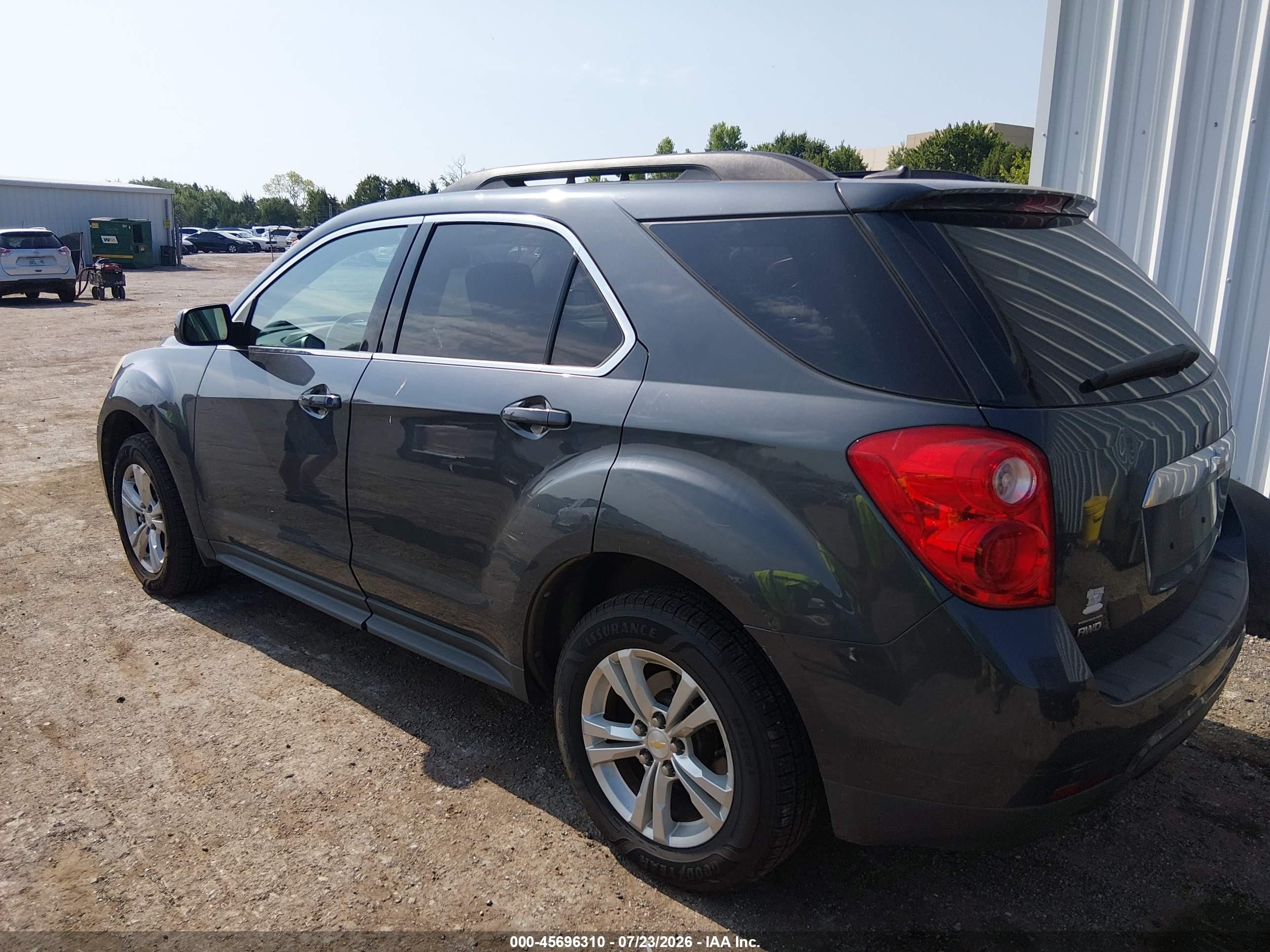 2011 Chevrolet Equinox Lt W/1lt Gray vin: 2CNFLEEC5B6207667
