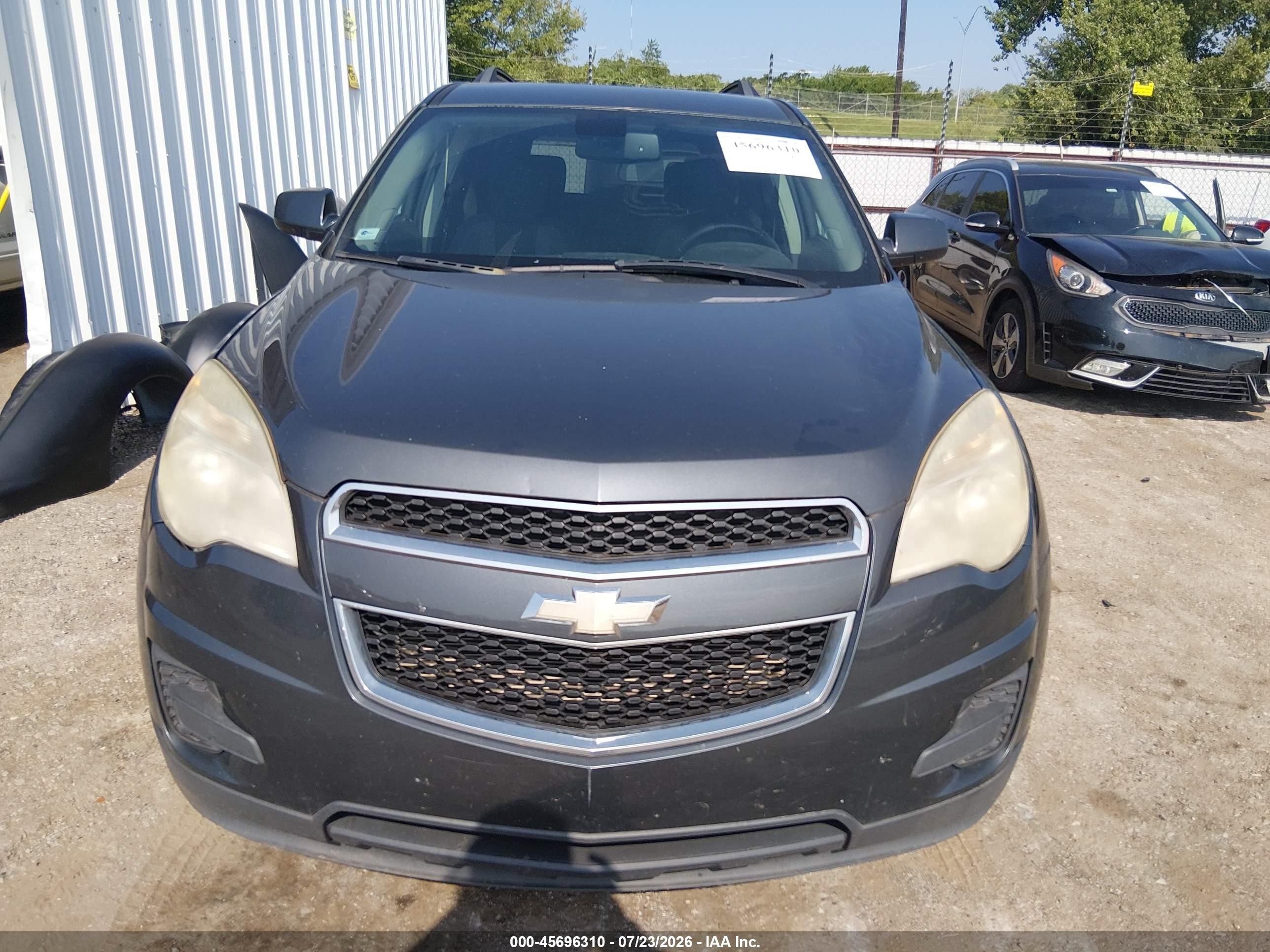 2011 Chevrolet Equinox Lt W/1lt Gray vin: 2CNFLEEC5B6207667