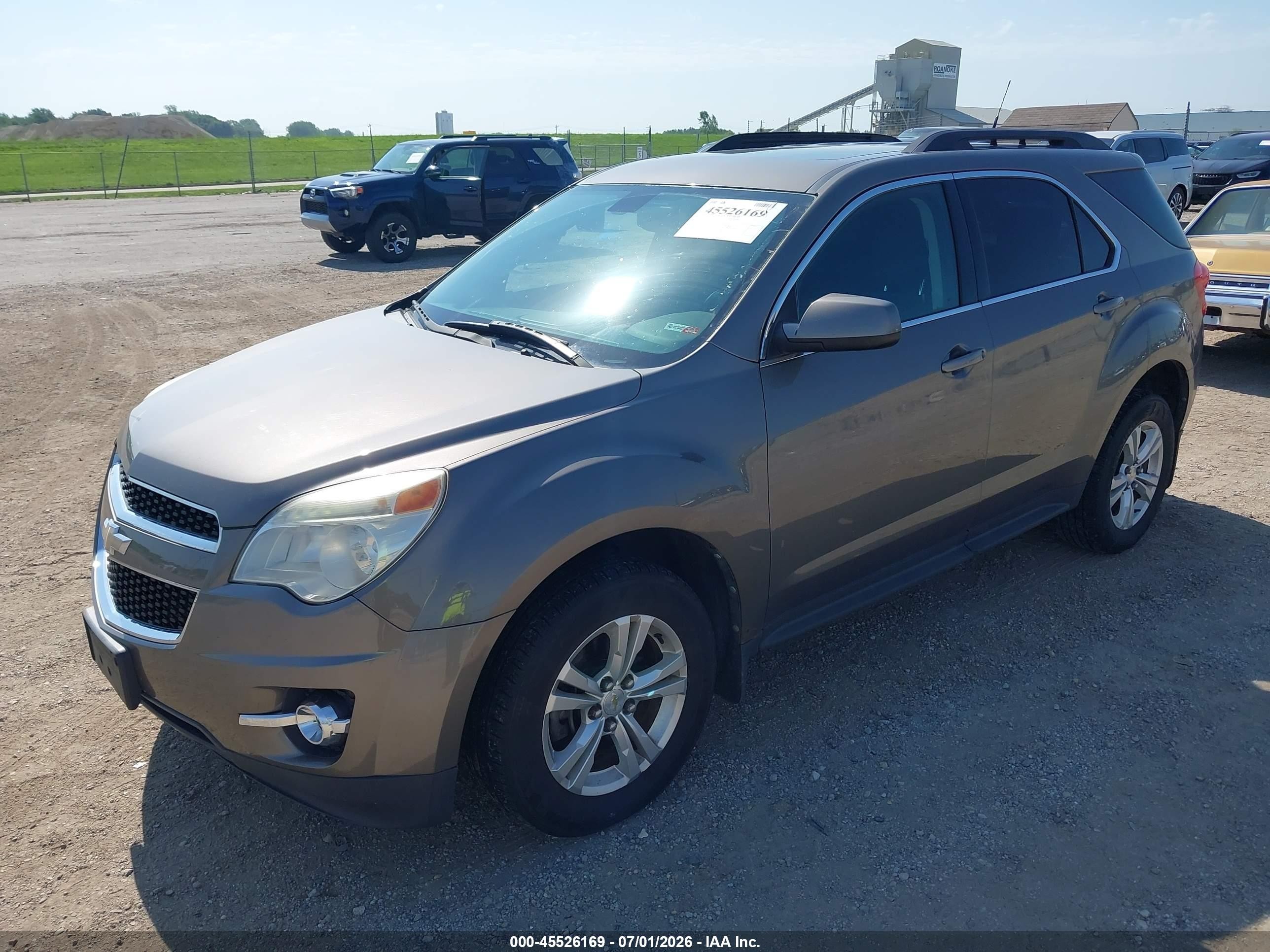 2011 Chevrolet Equinox Lt W/1lt Brown vin: 2CNFLEEC5B6256965