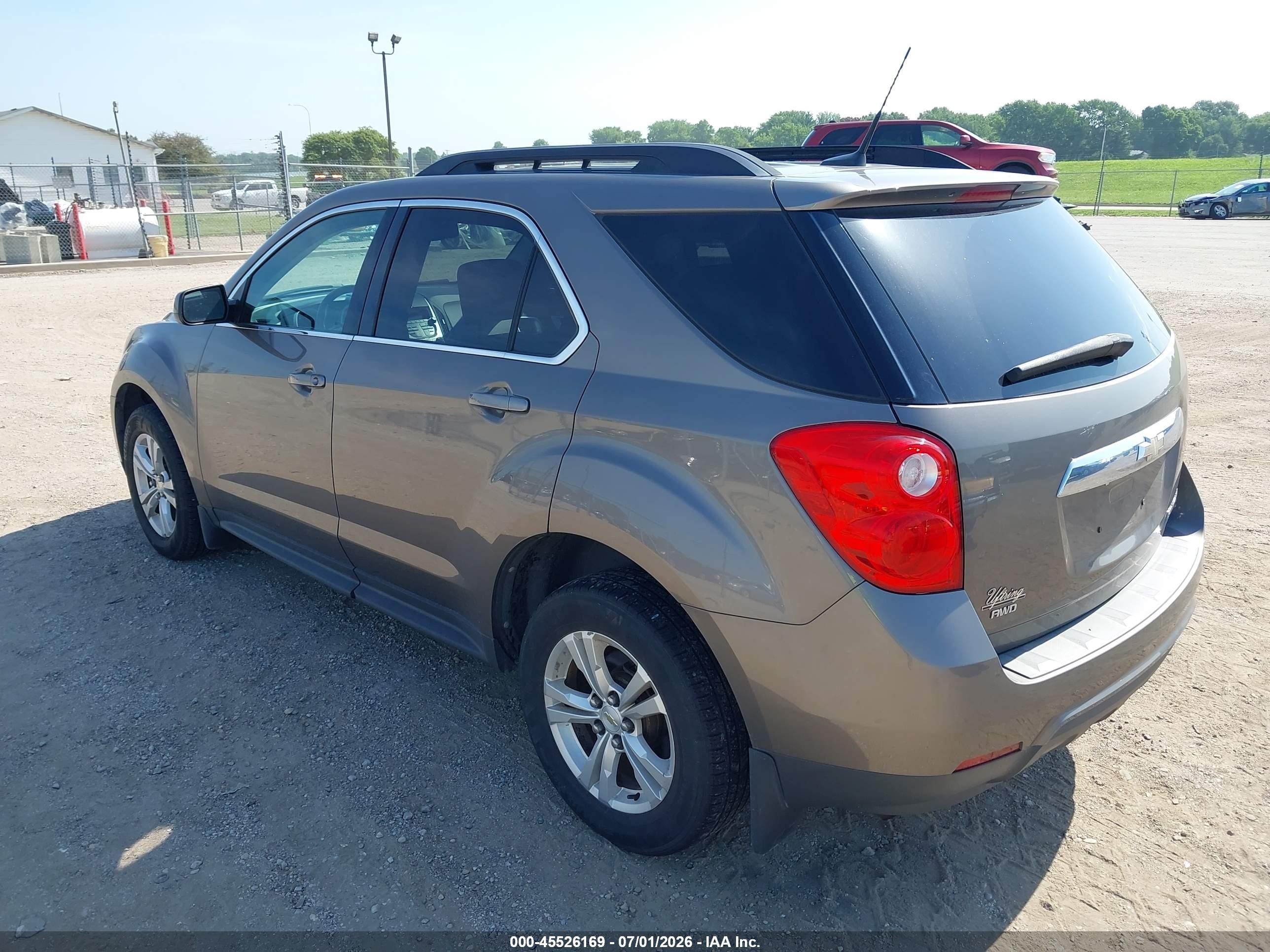 2011 Chevrolet Equinox Lt W/1lt Brown vin: 2CNFLEEC5B6256965