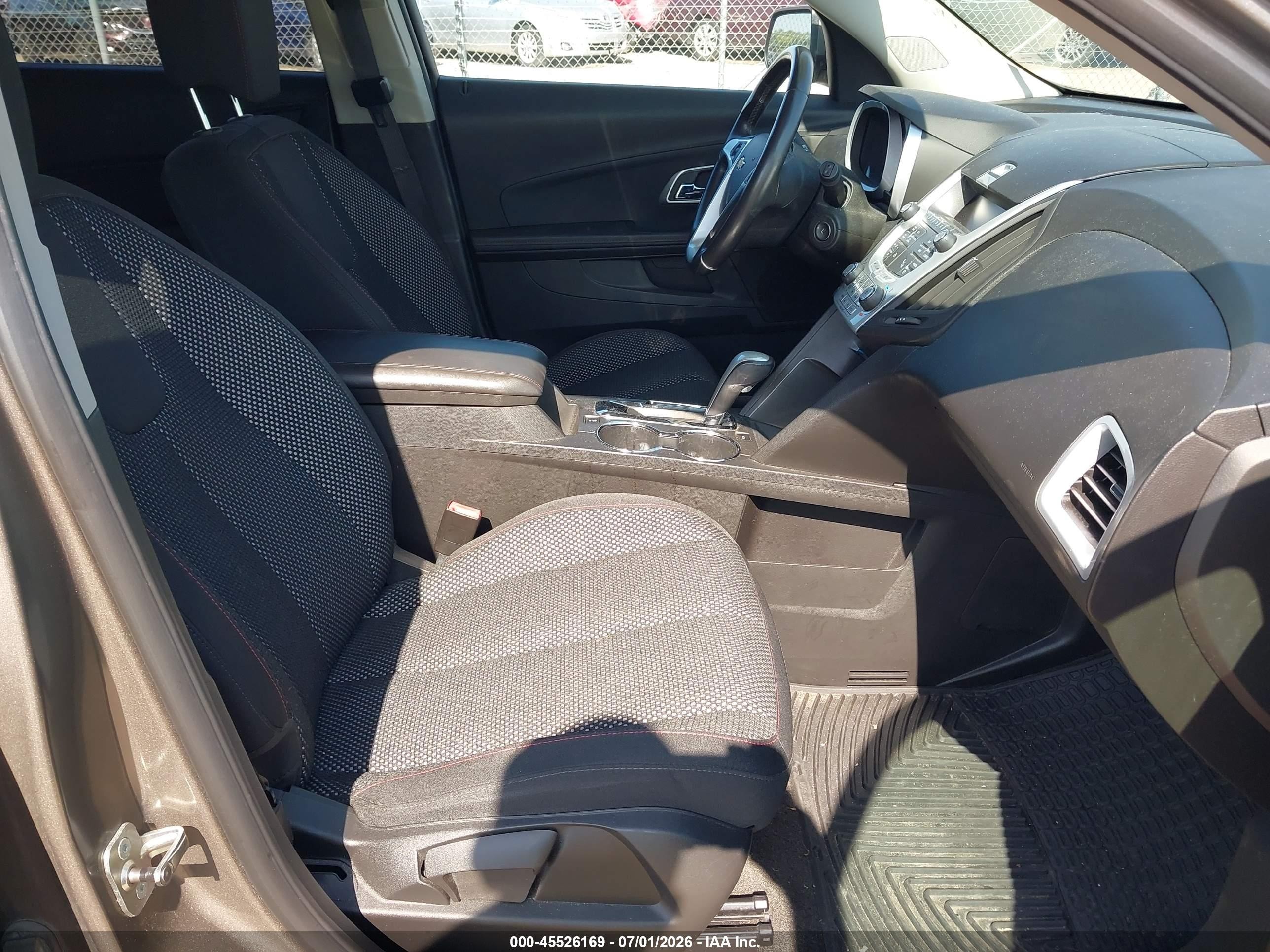 2011 Chevrolet Equinox Lt W/1lt Brown vin: 2CNFLEEC5B6256965