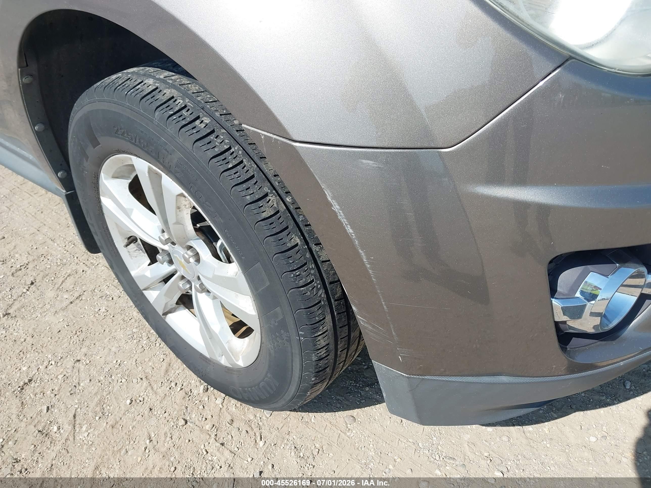 2011 Chevrolet Equinox Lt W/1lt Brown vin: 2CNFLEEC5B6256965