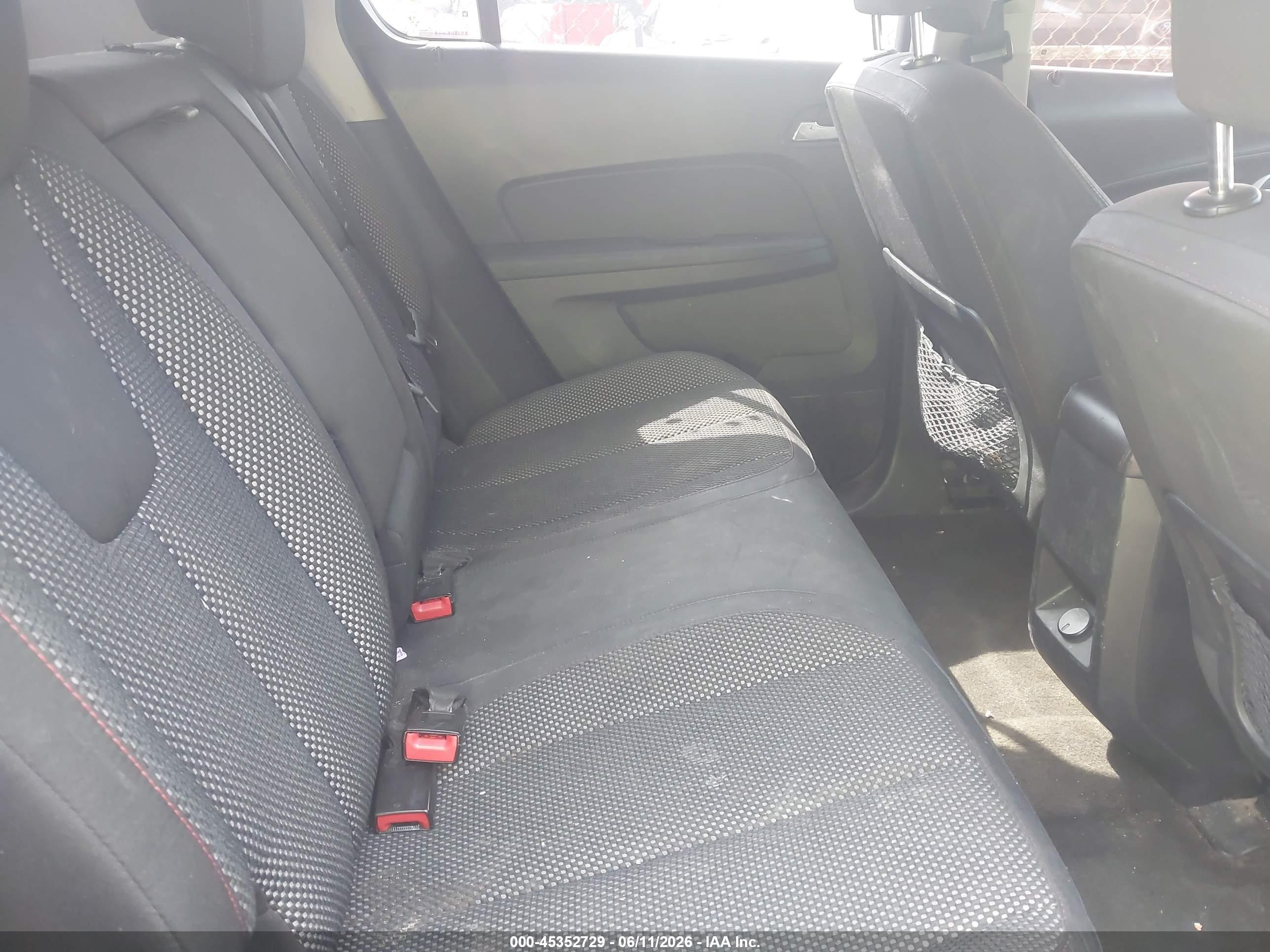 2011 Chevrolet Equinox 1lt Black vin: 2CNFLEEC6B6334458