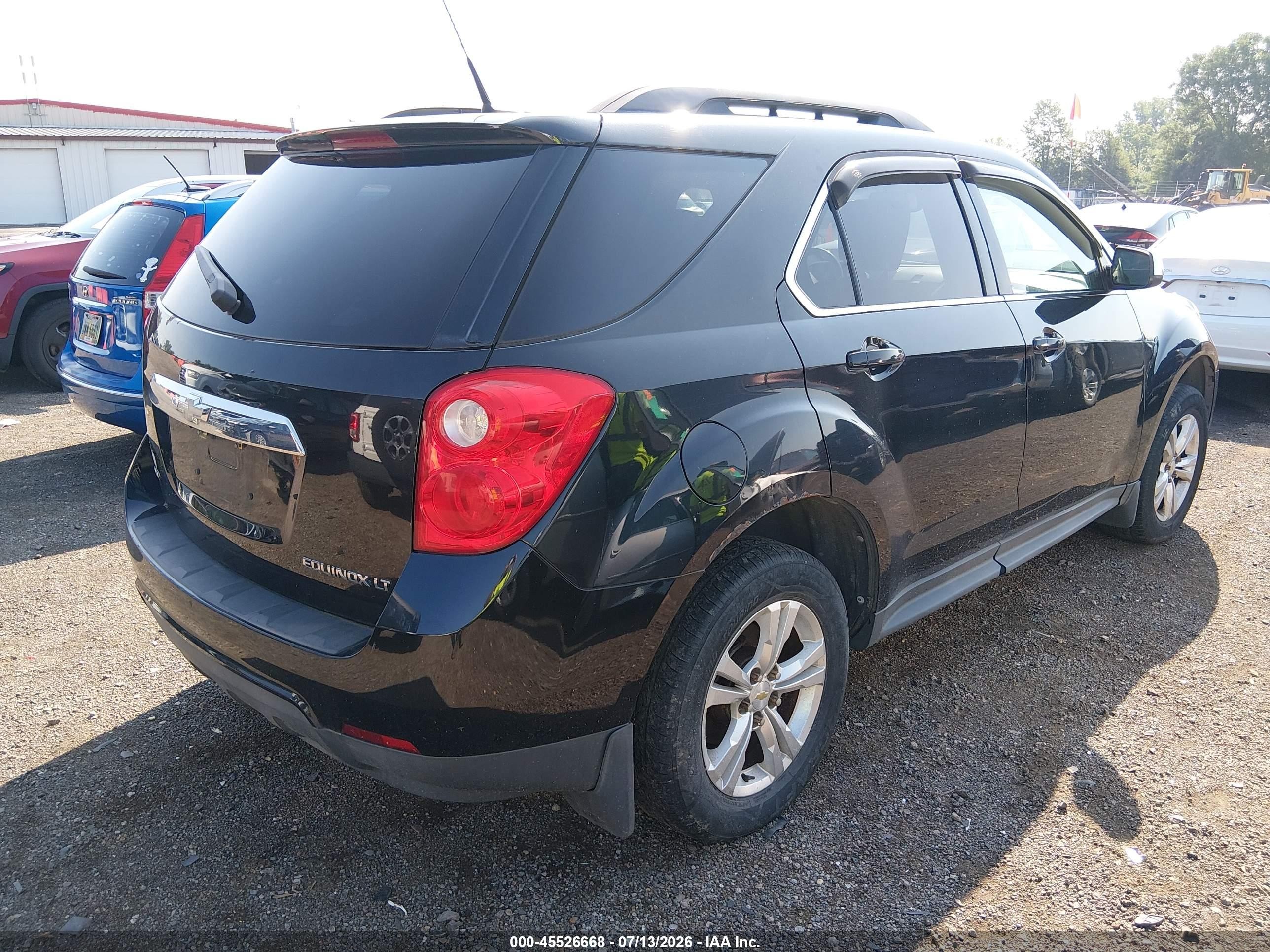 2011 Chevrolet Equinox Lt W/1lt Dark Blue vin: 2CNFLEEC6B6374507
