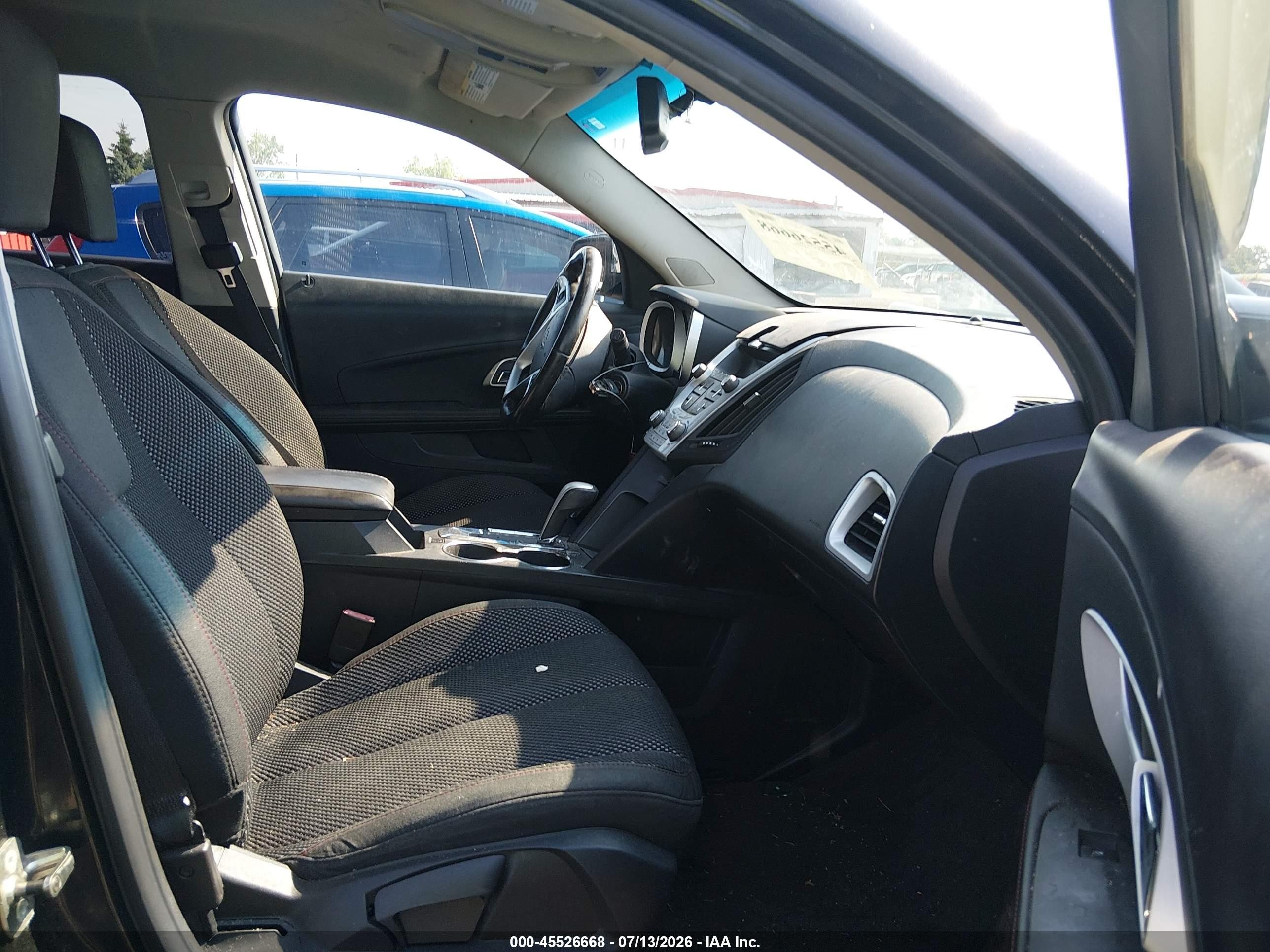 2011 Chevrolet Equinox Lt W/1lt Dark Blue vin: 2CNFLEEC6B6374507