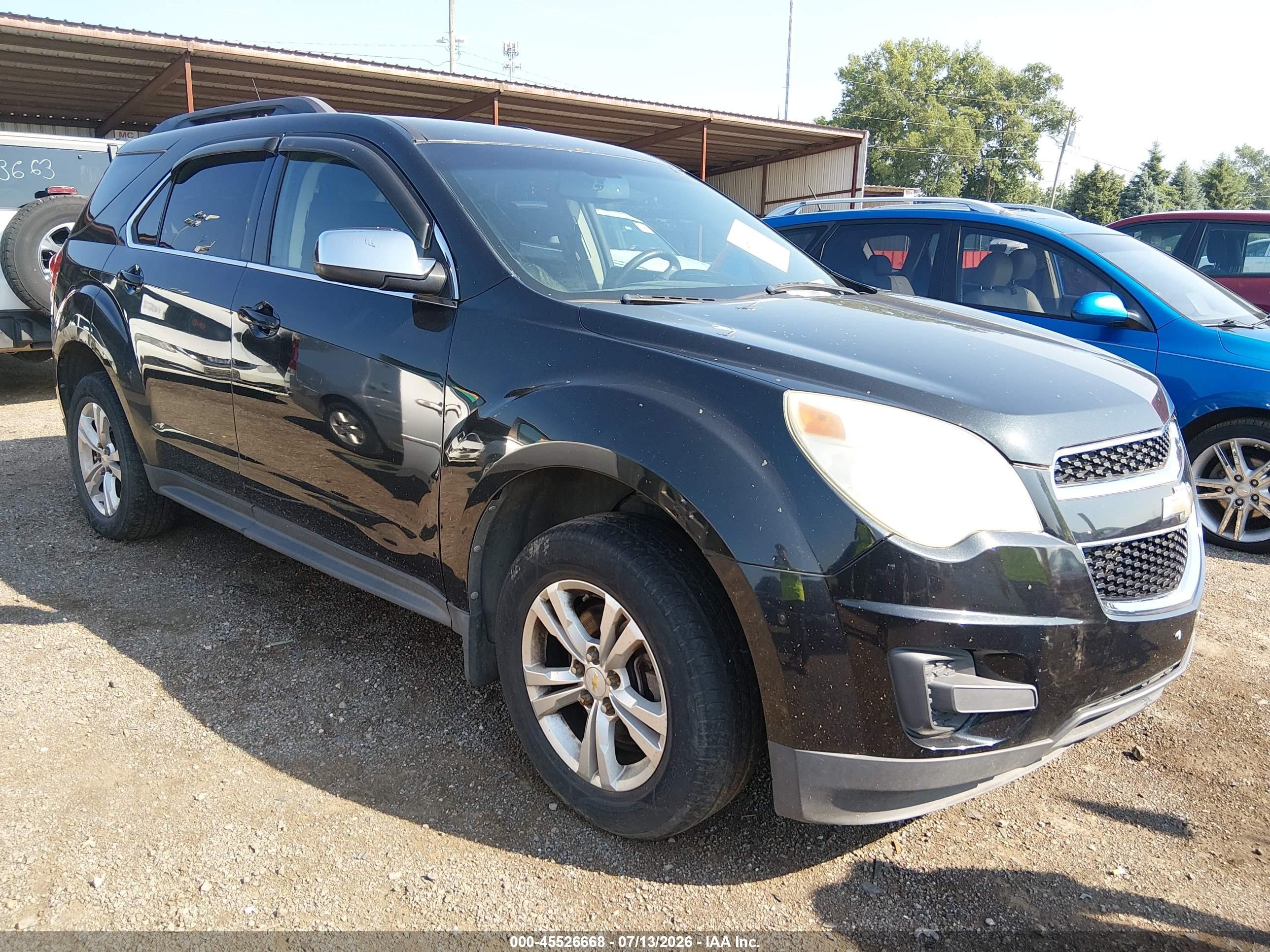 2011 Chevrolet Equinox Lt W/1lt Dark Blue vin: 2CNFLEEC6B6374507