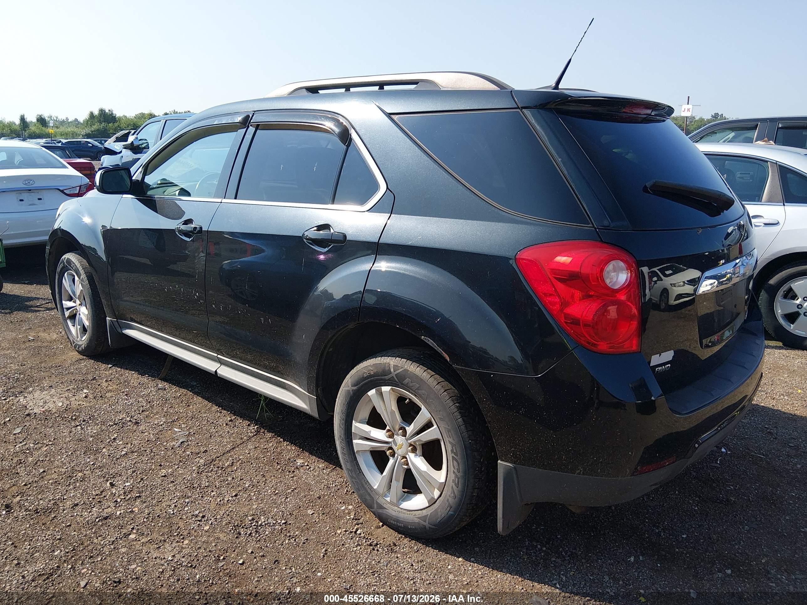 2011 Chevrolet Equinox Lt W/1lt Dark Blue vin: 2CNFLEEC6B6374507