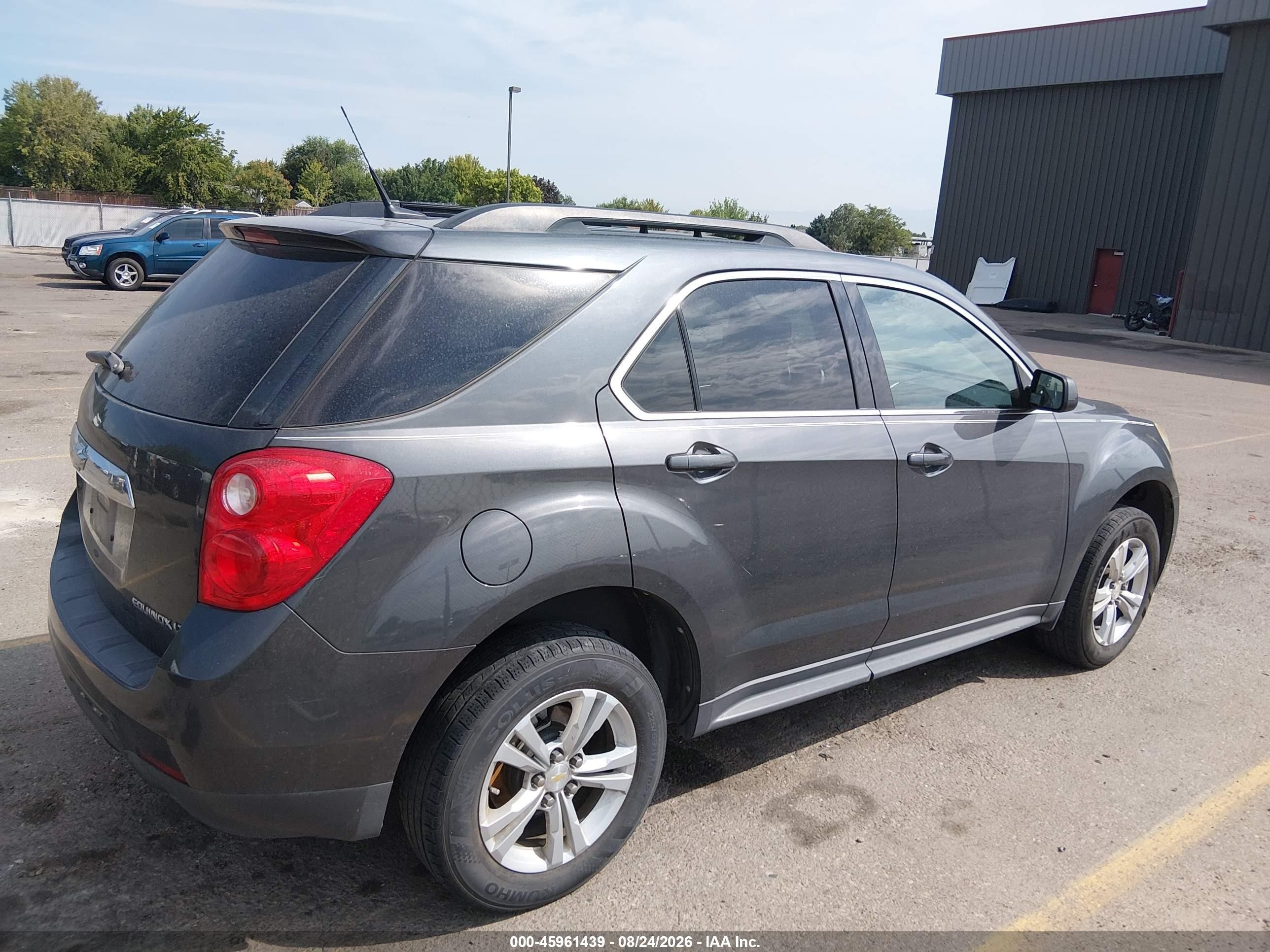 2011 Chevrolet Equinox Lt W/1lt Gray vin: 2CNFLEEC6B6386432
