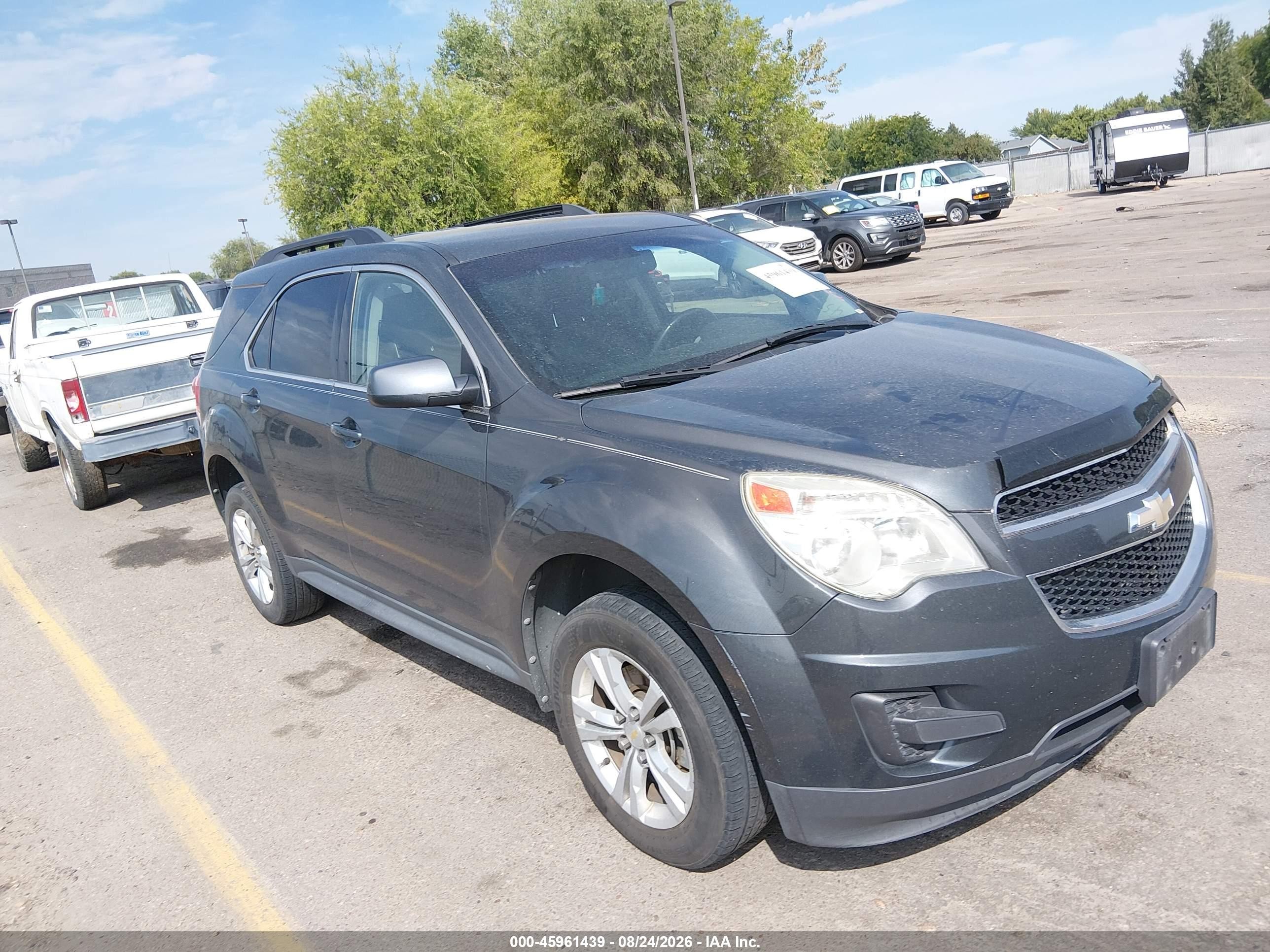 2011 Chevrolet Equinox Lt W/1lt Gray vin: 2CNFLEEC6B6386432