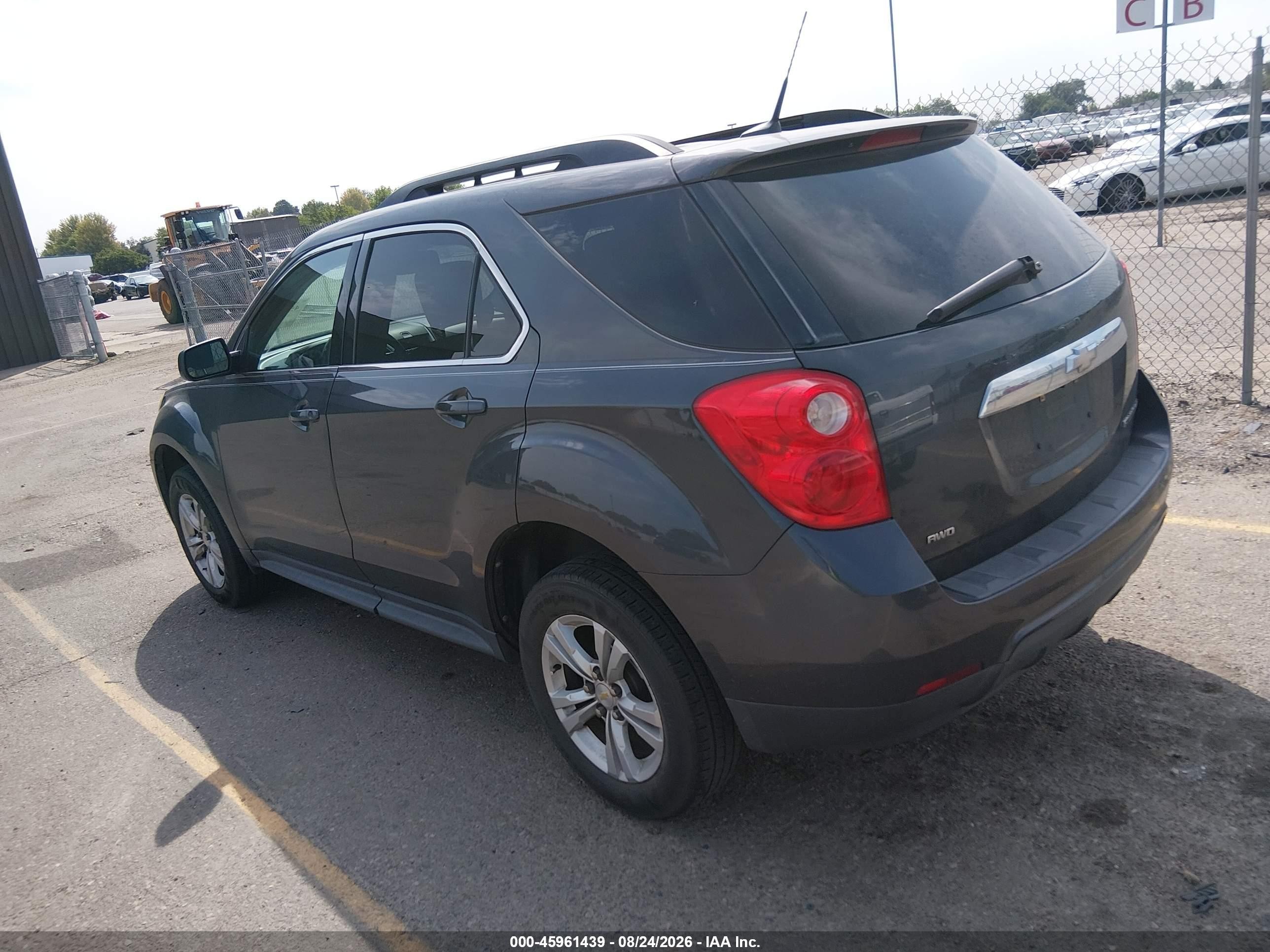 2011 Chevrolet Equinox Lt W/1lt Gray vin: 2CNFLEEC6B6386432