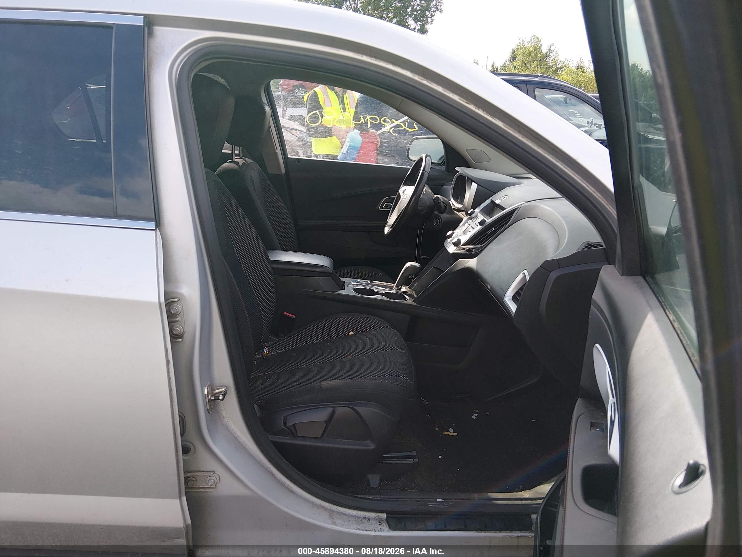 2011 Chevrolet Equinox 1lt Silver vin: 2CNFLEEC6B6454454
