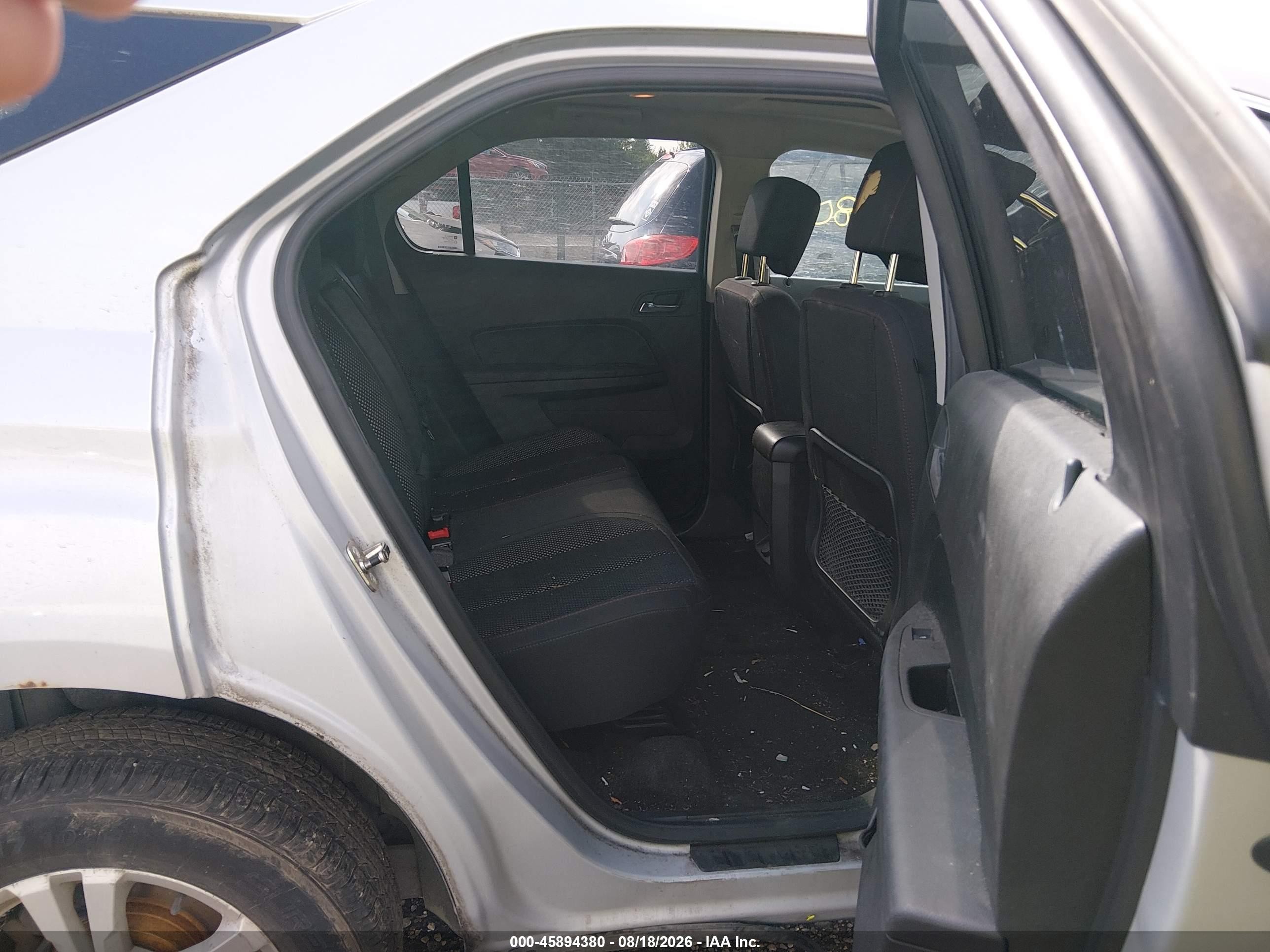 2011 Chevrolet Equinox 1lt Silver vin: 2CNFLEEC6B6454454