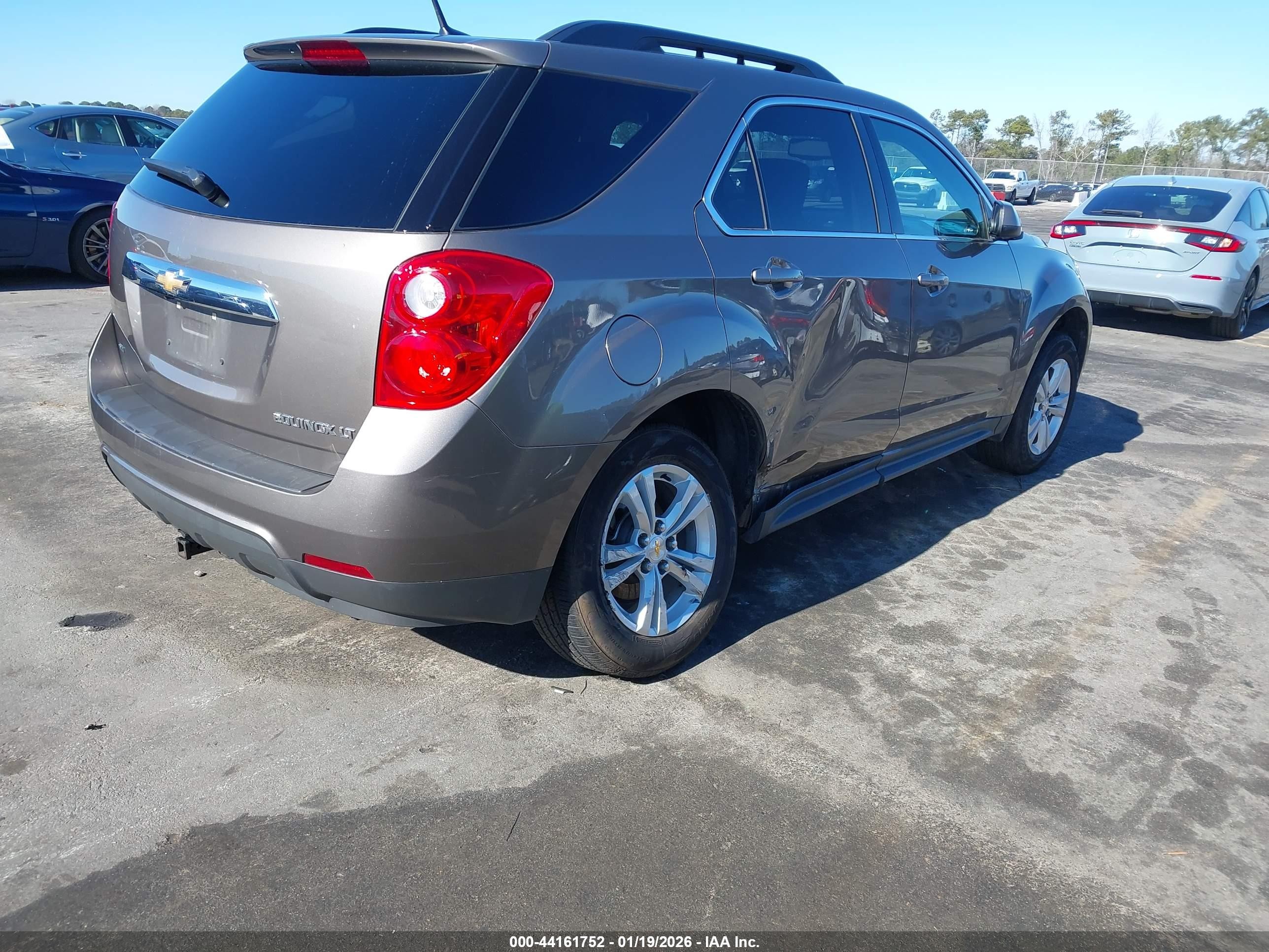 2011 Chevrolet Equinox 1lt Gray vin: 2CNFLEEC7B6259737