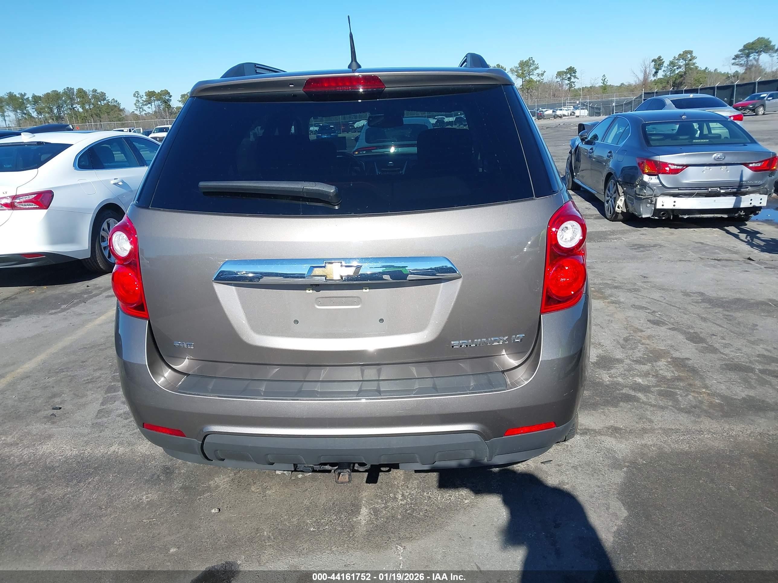 2011 Chevrolet Equinox 1lt Gray vin: 2CNFLEEC7B6259737