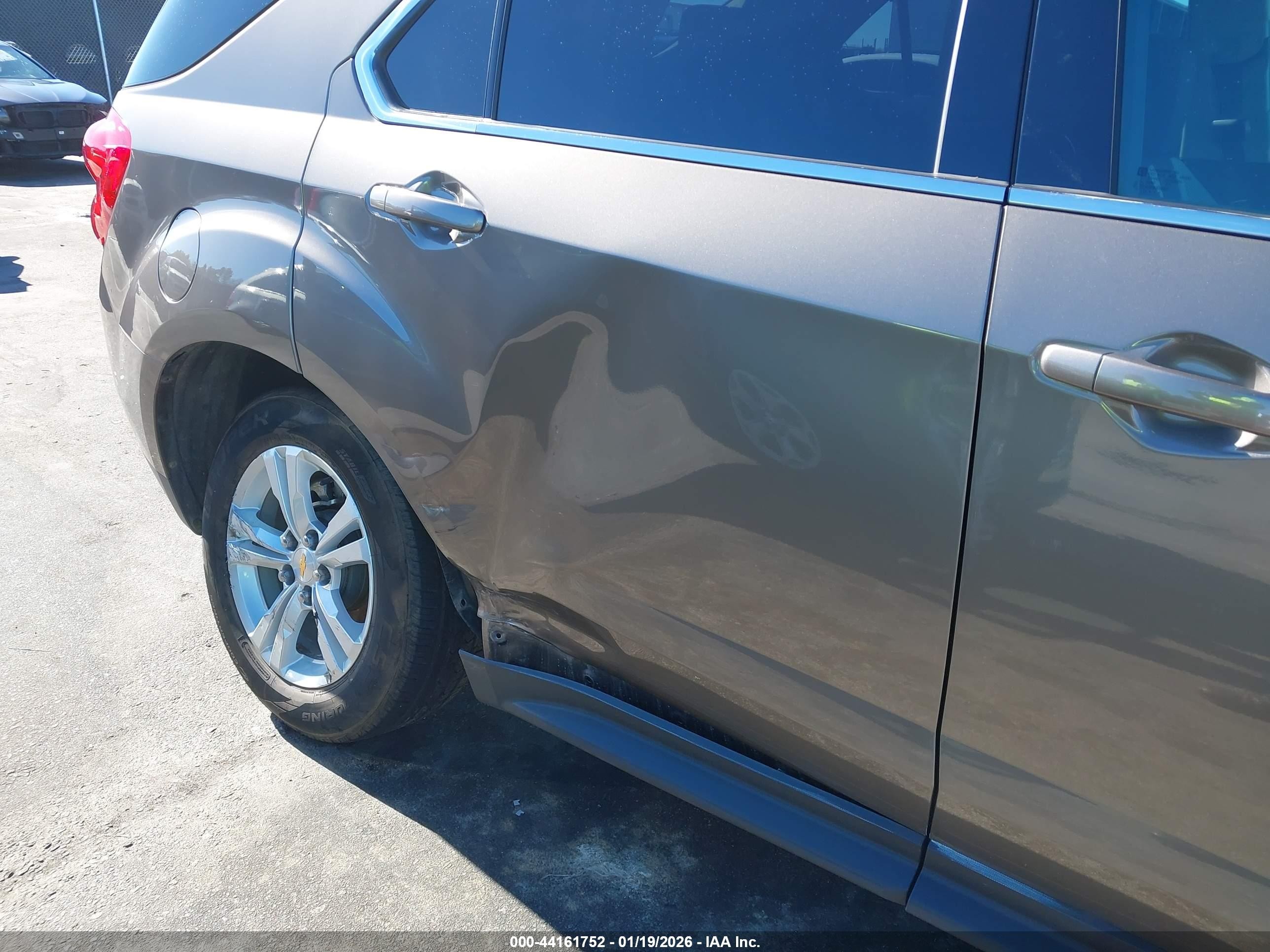 2011 Chevrolet Equinox 1lt Gray vin: 2CNFLEEC7B6259737