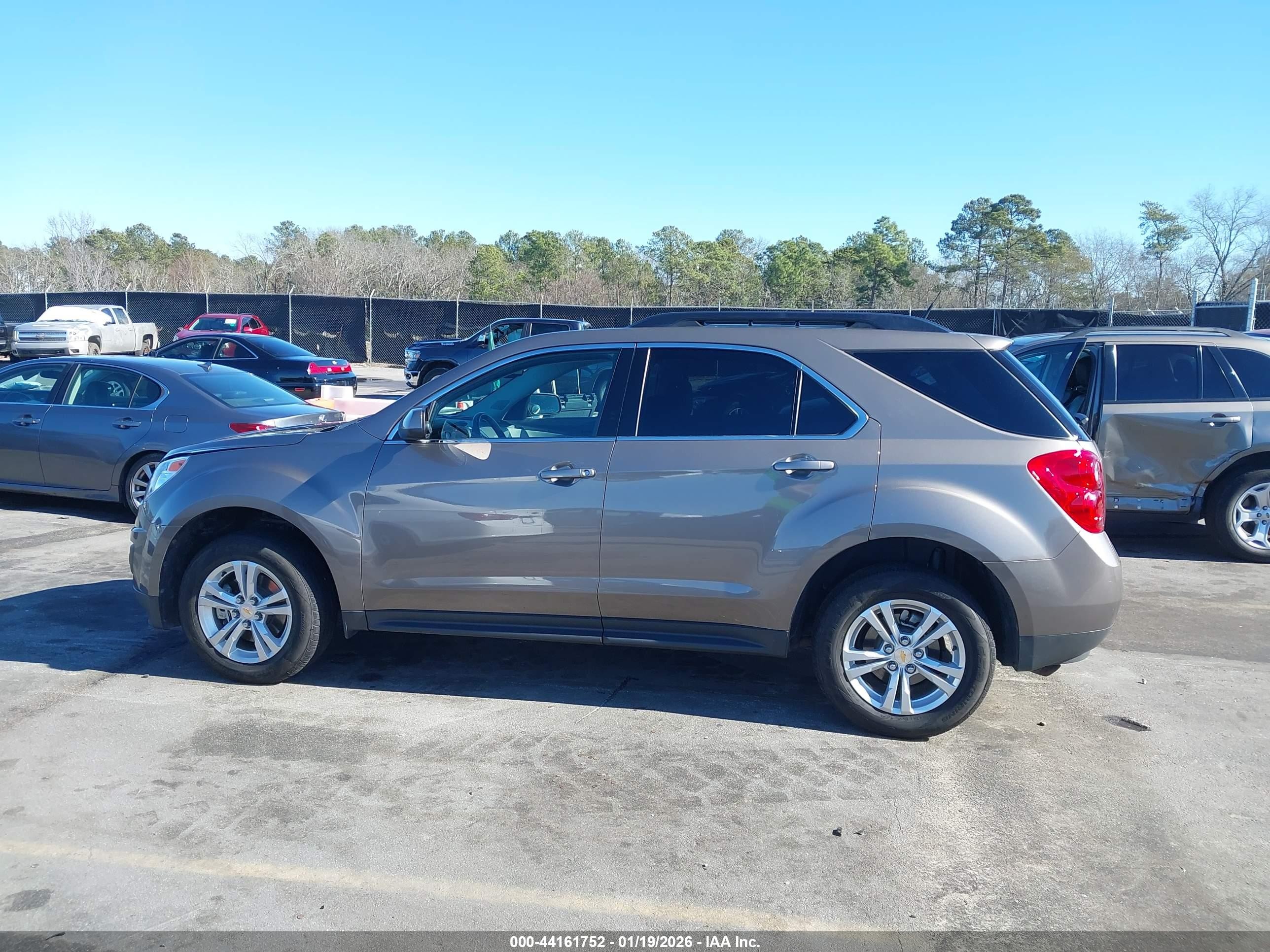 2011 Chevrolet Equinox 1lt Gray vin: 2CNFLEEC7B6259737