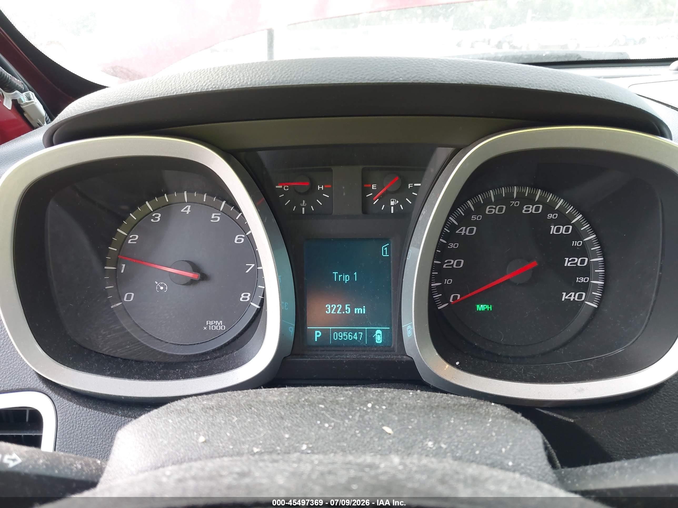 2011 Chevrolet Equinox Lt W/1lt Red vin: 2CNFLEEC7B6307205