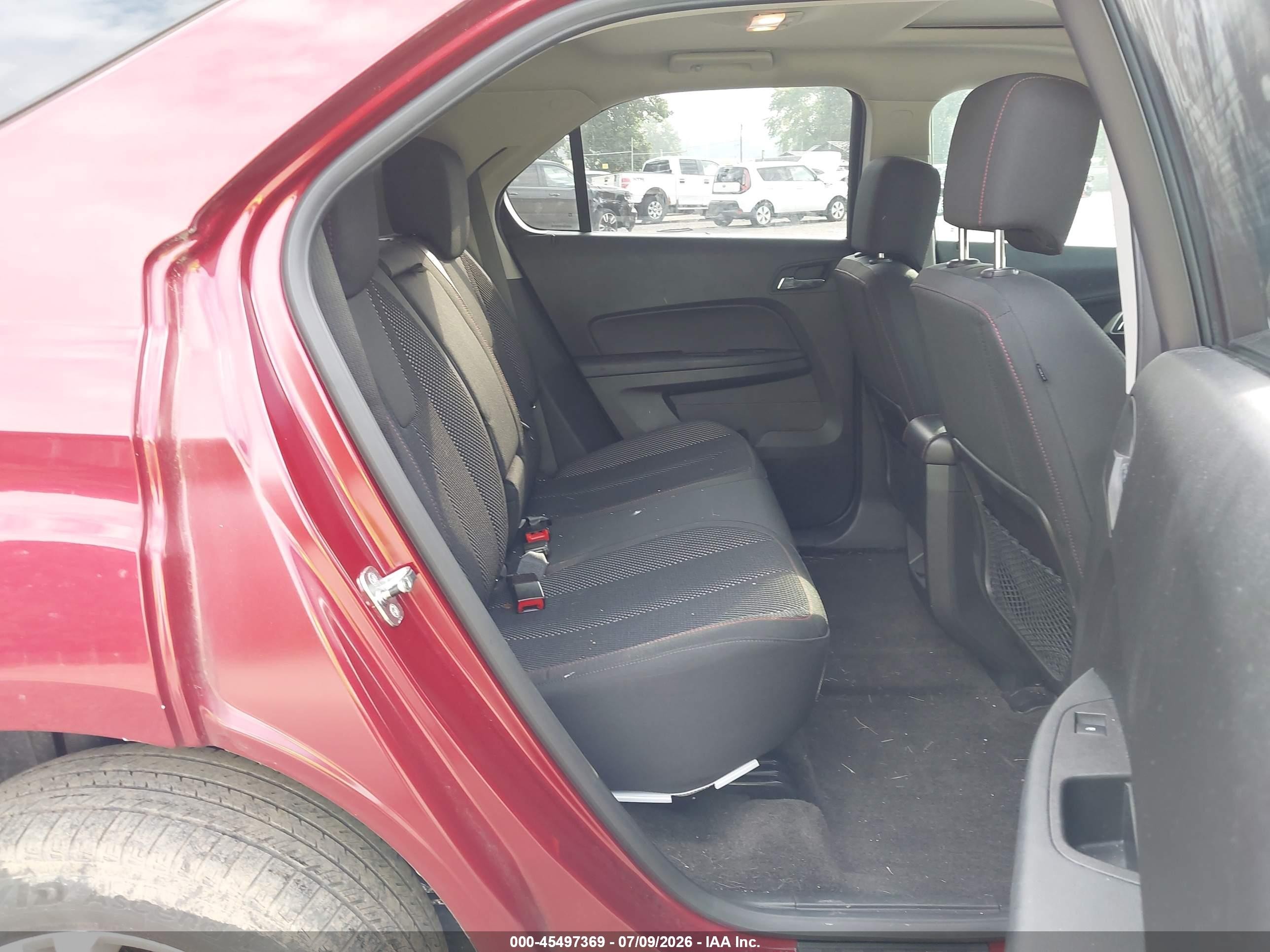 2011 Chevrolet Equinox Lt W/1lt Red vin: 2CNFLEEC7B6307205