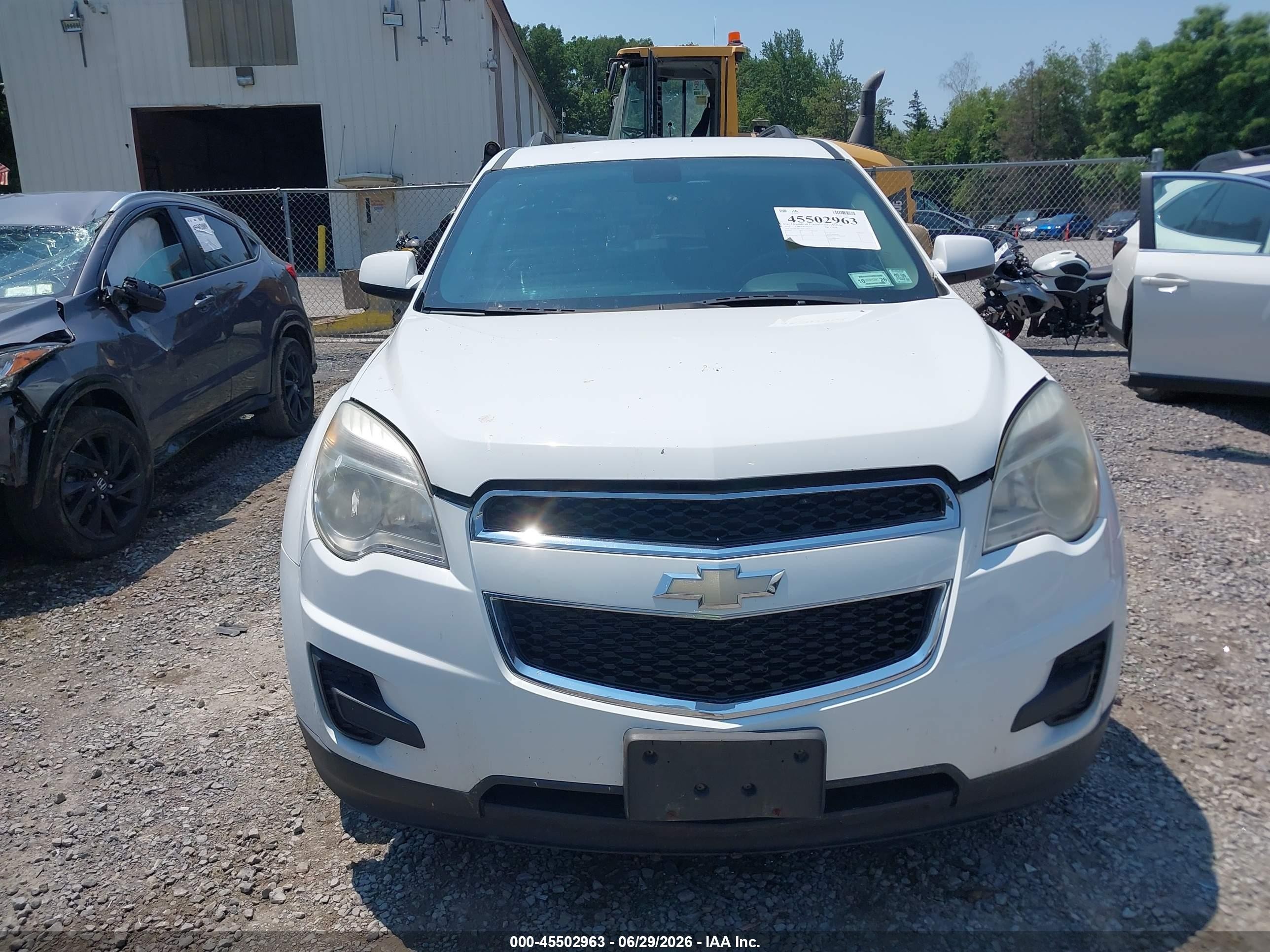 2011 Chevrolet Equinox Lt W/1lt Белый vin: 2CNFLEEC7B6371342