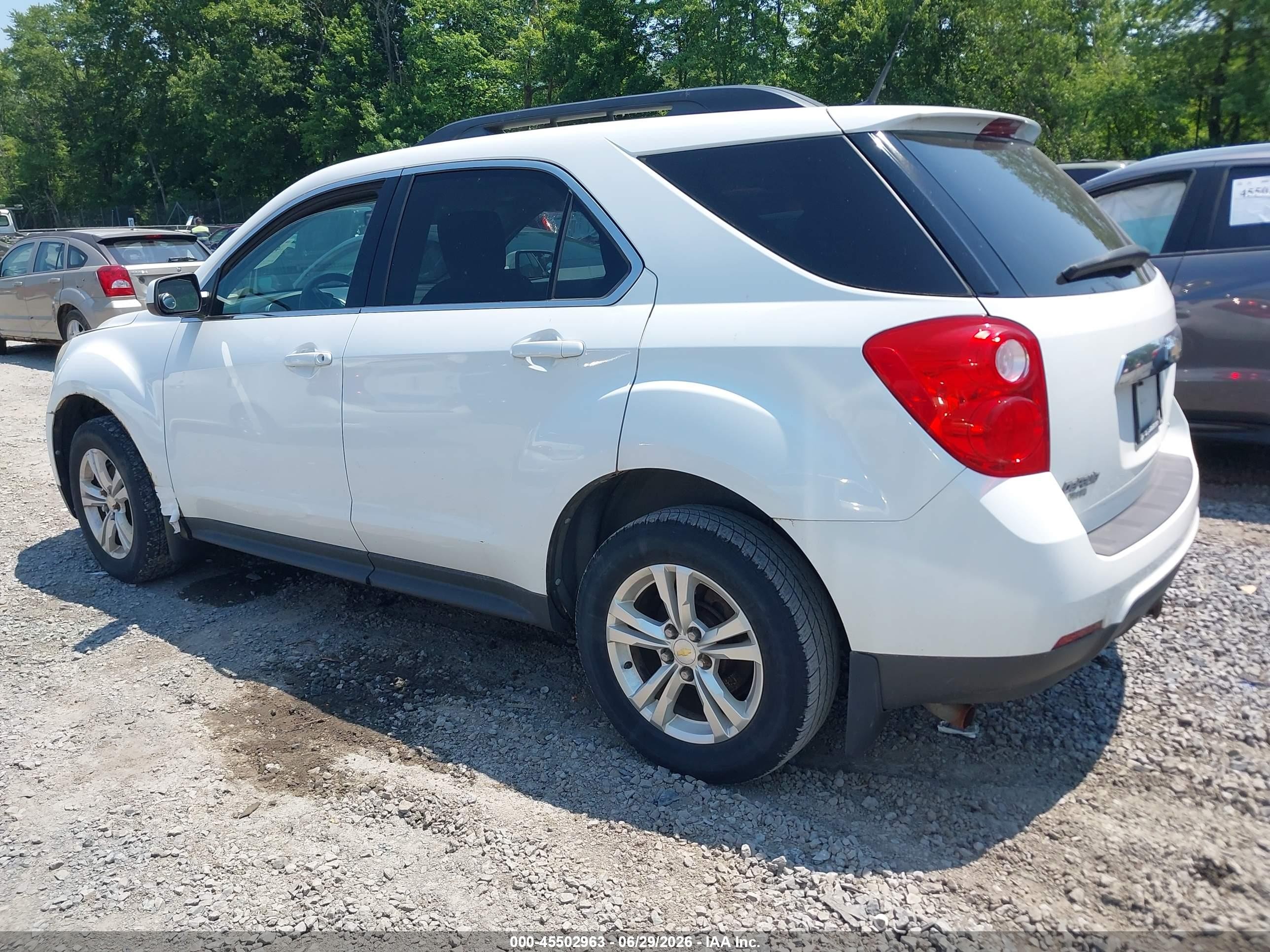 2011 Chevrolet Equinox Lt W/1lt Белый vin: 2CNFLEEC7B6371342