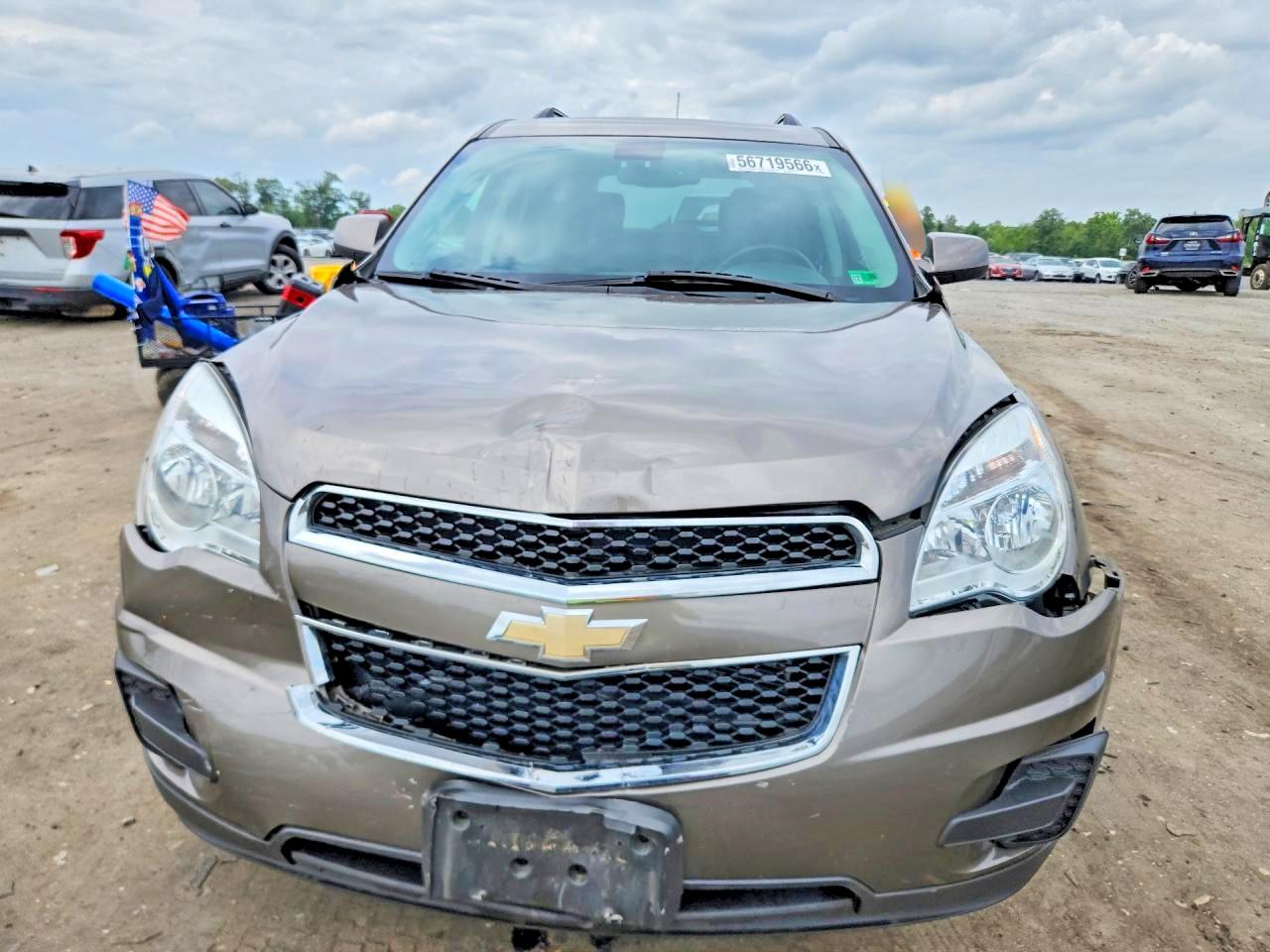 2011 Chevrolet Equinox Lt Gray vin: 2CNFLEEC7B6396645