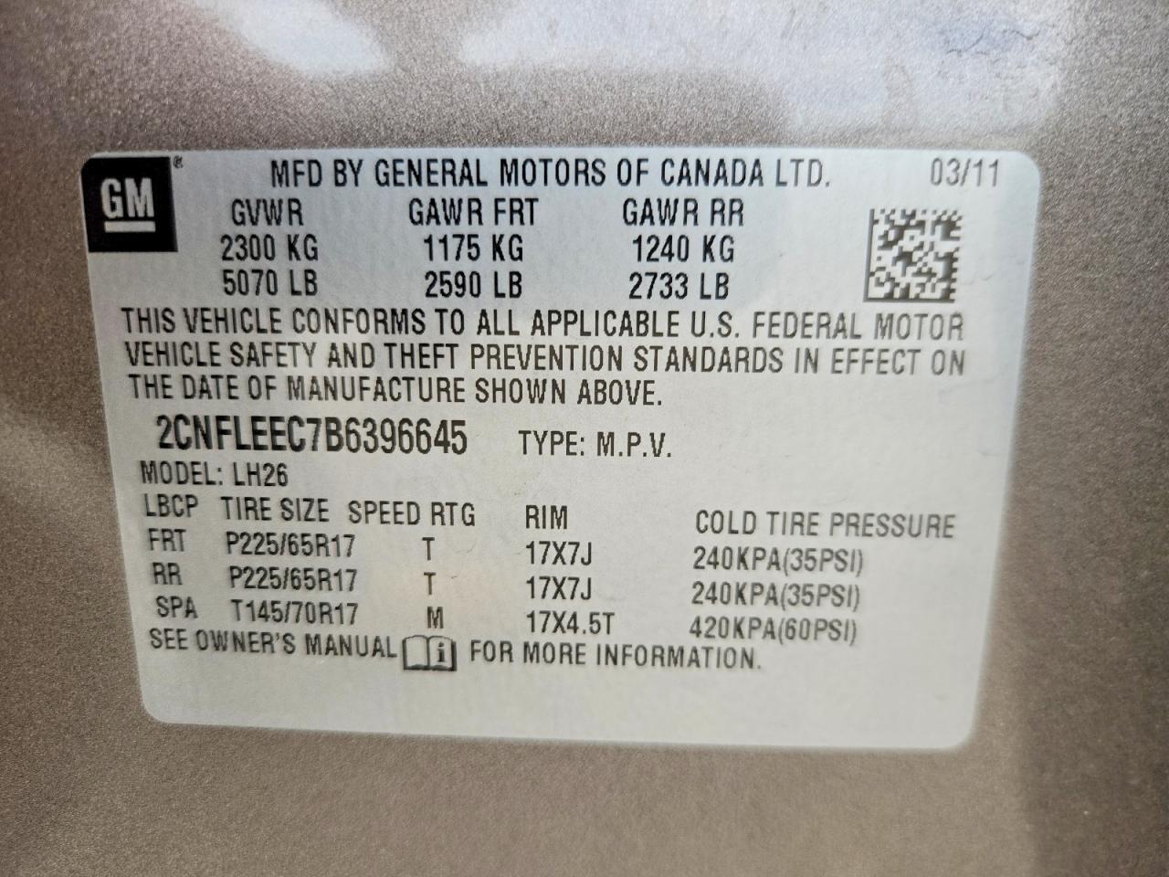 2011 Chevrolet Equinox Lt Gray vin: 2CNFLEEC7B6396645