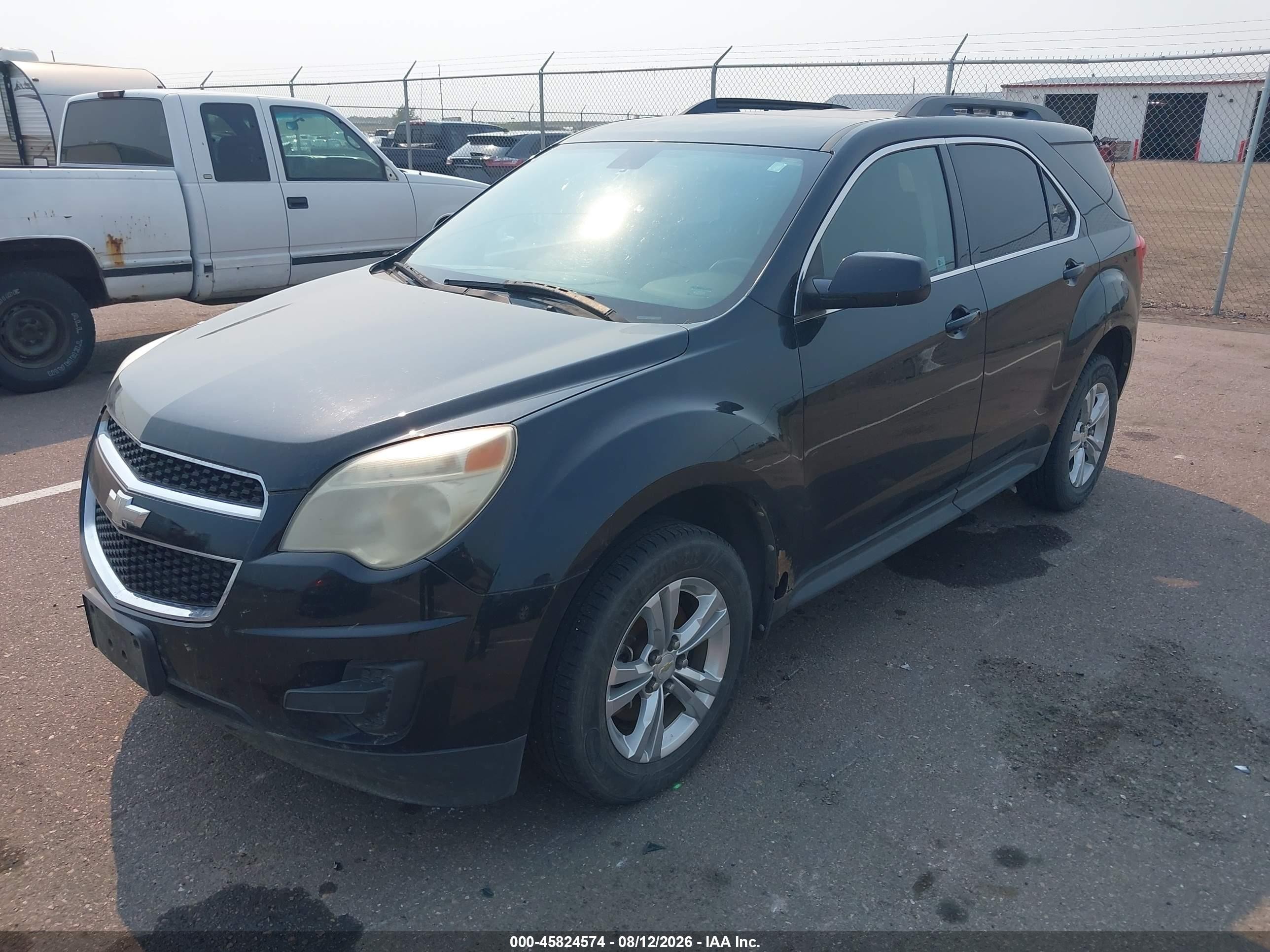 2011 Chevrolet Equinox Lt W/1lt Black vin: 2CNFLEEC8B6240453