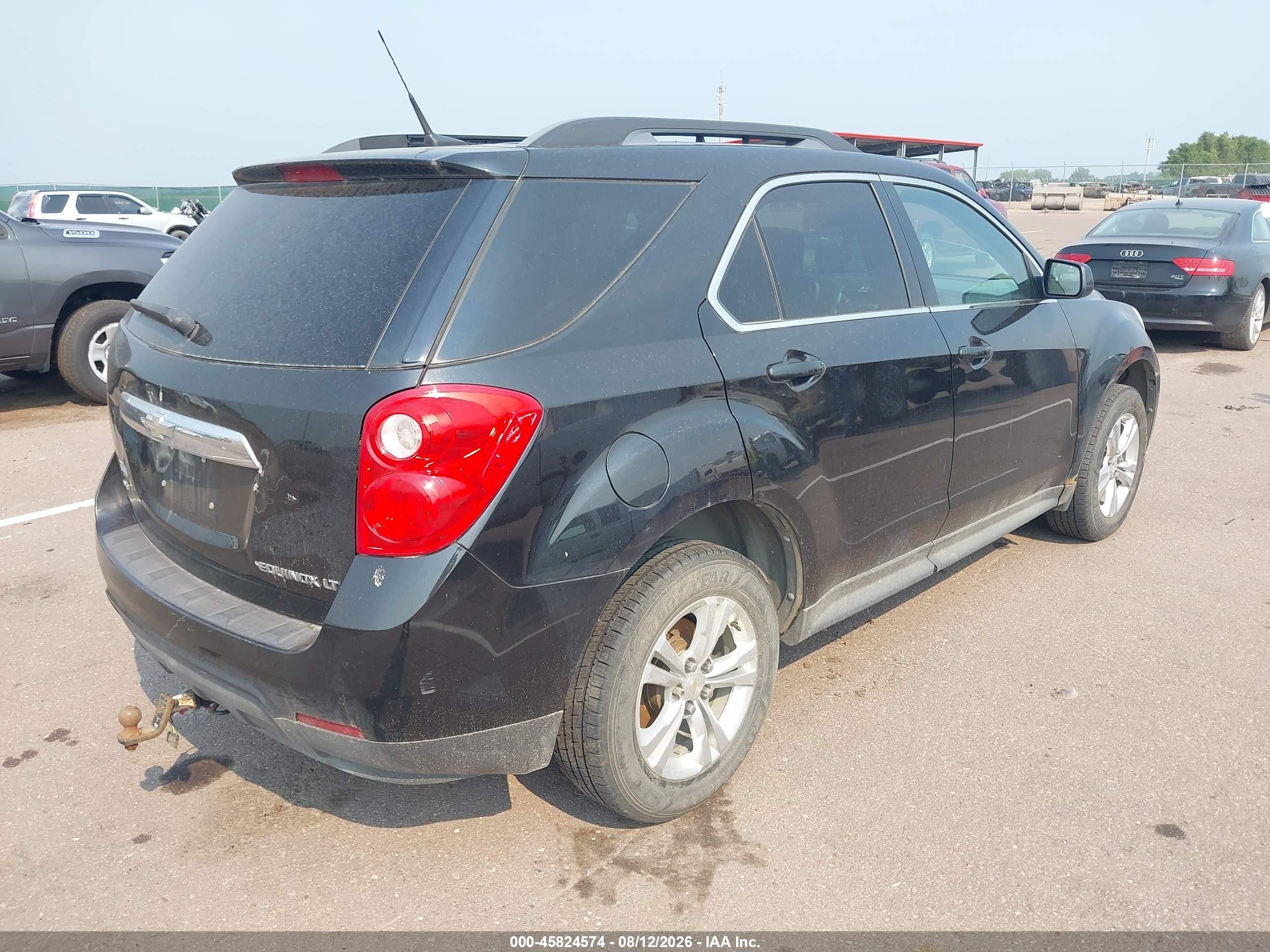2011 Chevrolet Equinox Lt W/1lt Black vin: 2CNFLEEC8B6240453
