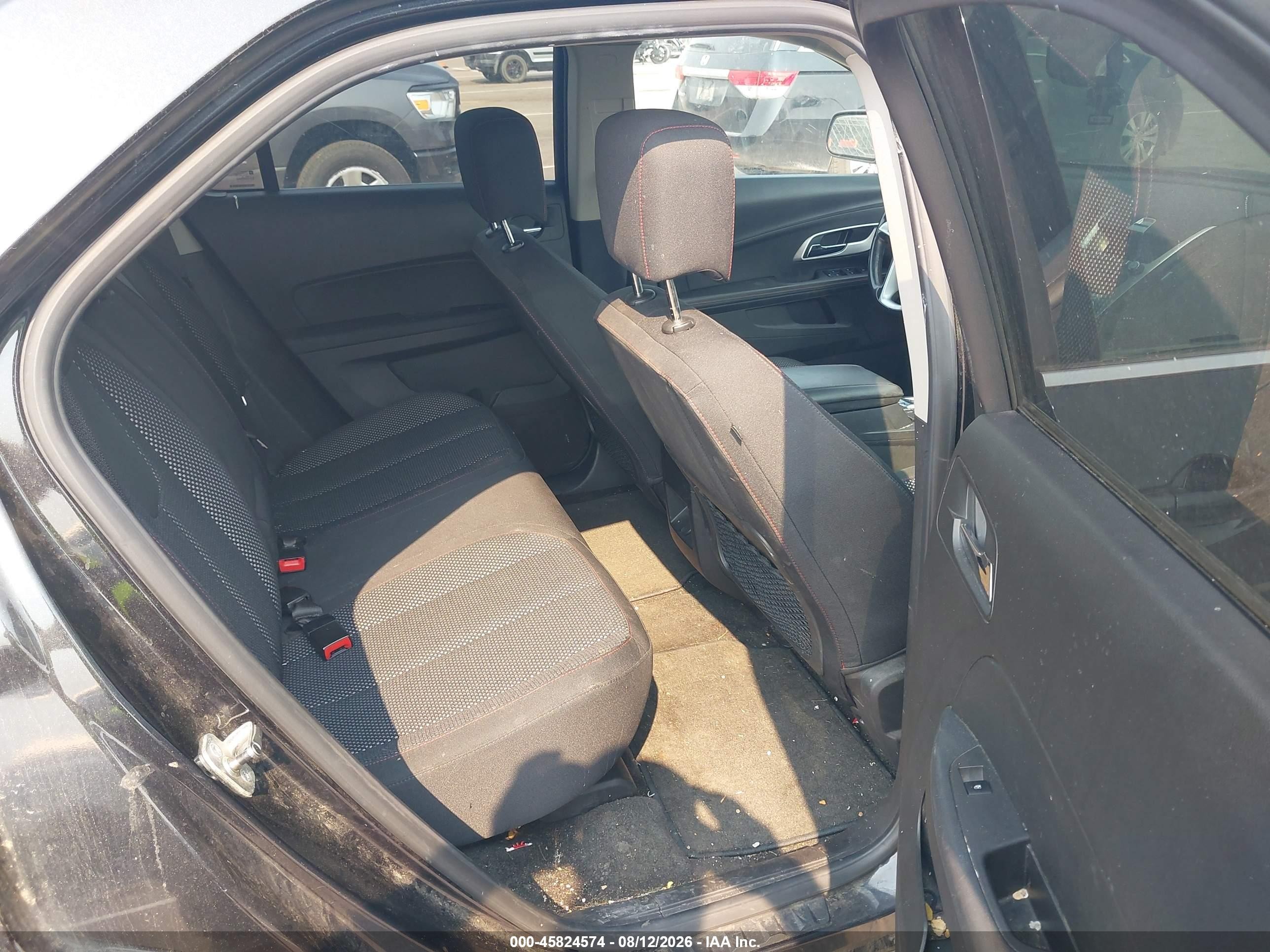 2011 Chevrolet Equinox Lt W/1lt Black vin: 2CNFLEEC8B6240453