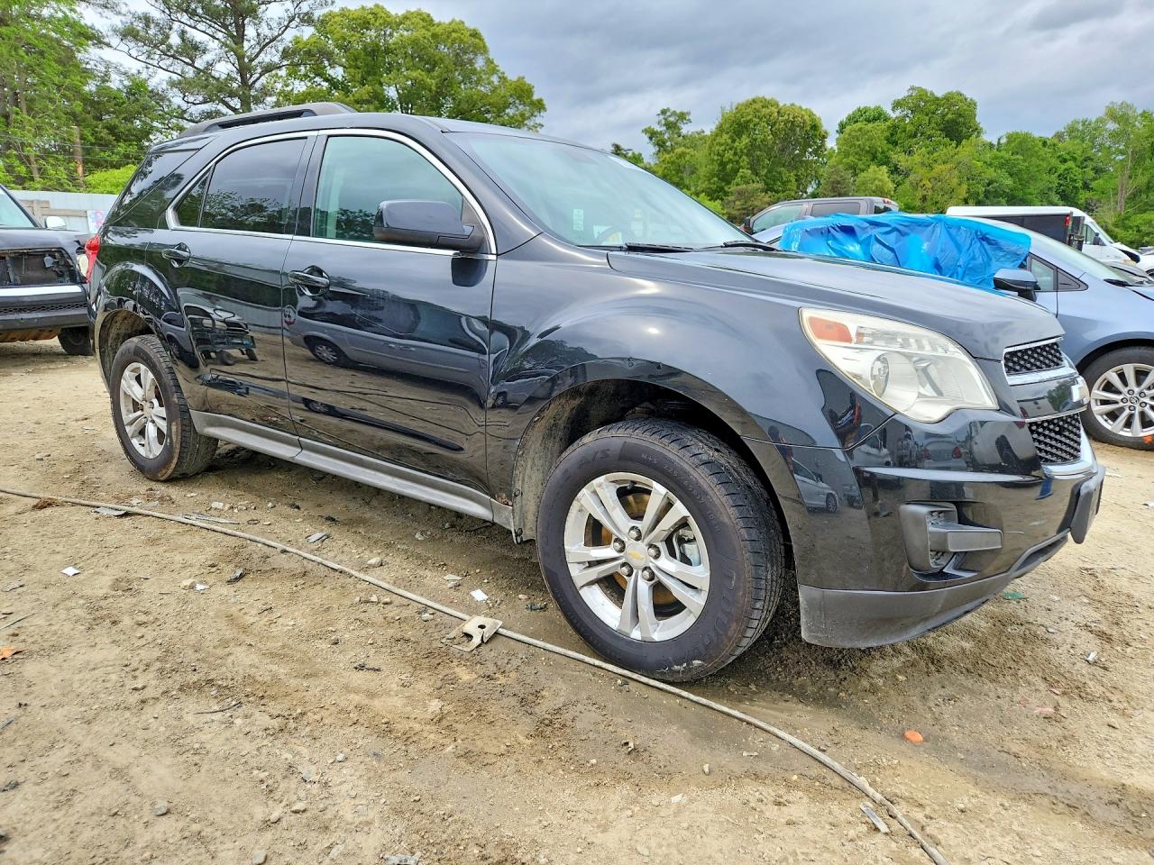 2011 Chevrolet Equinox Lt Black vin: 2CNFLEEC8B6467397