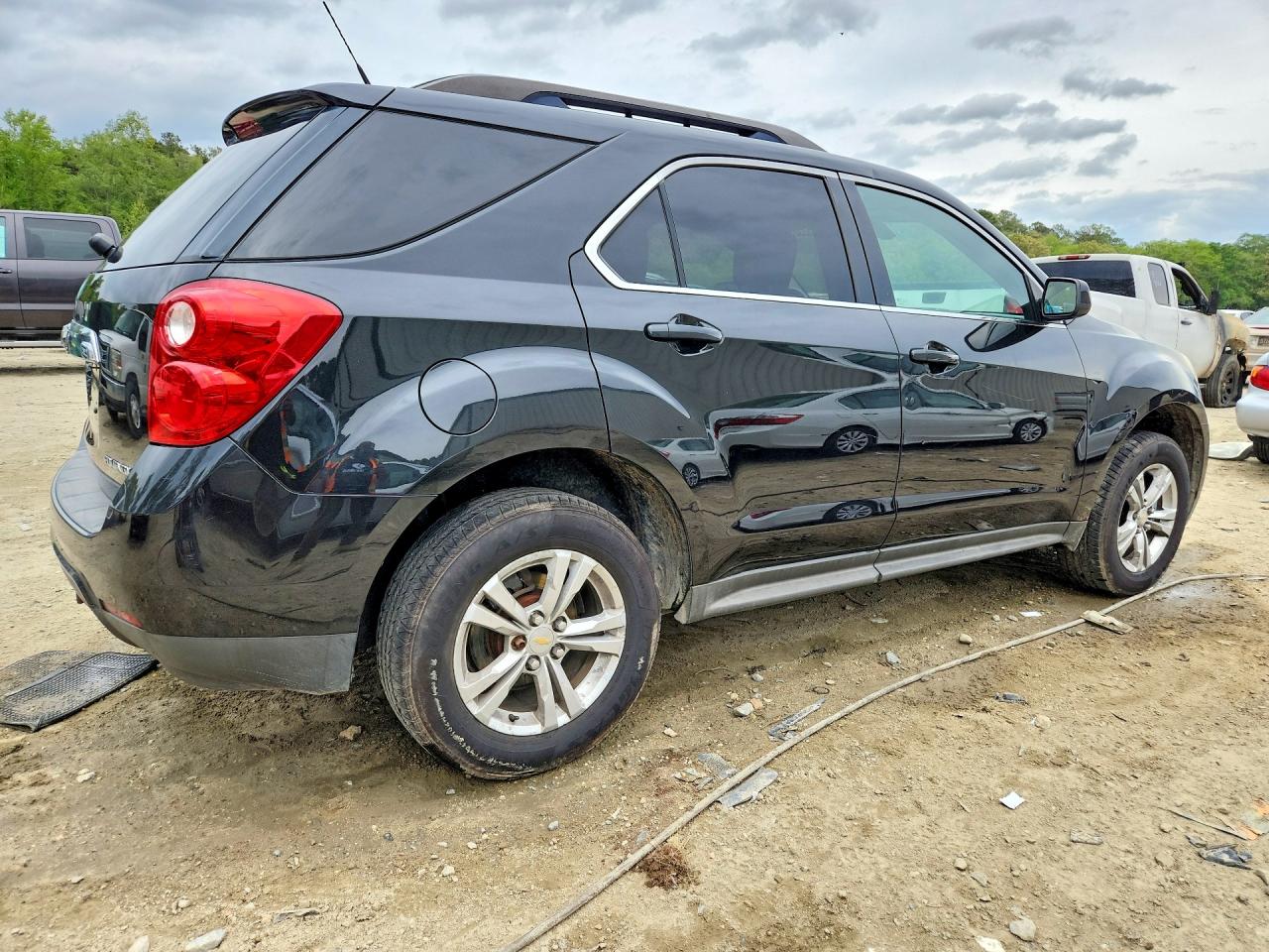 2011 Chevrolet Equinox Lt Black vin: 2CNFLEEC8B6467397