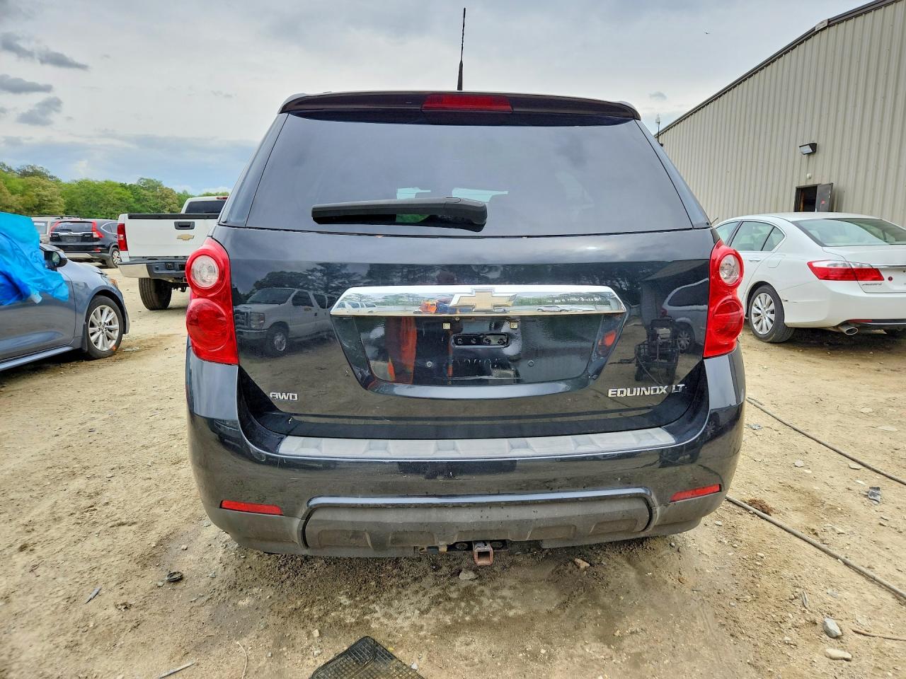 2011 Chevrolet Equinox Lt Black vin: 2CNFLEEC8B6467397