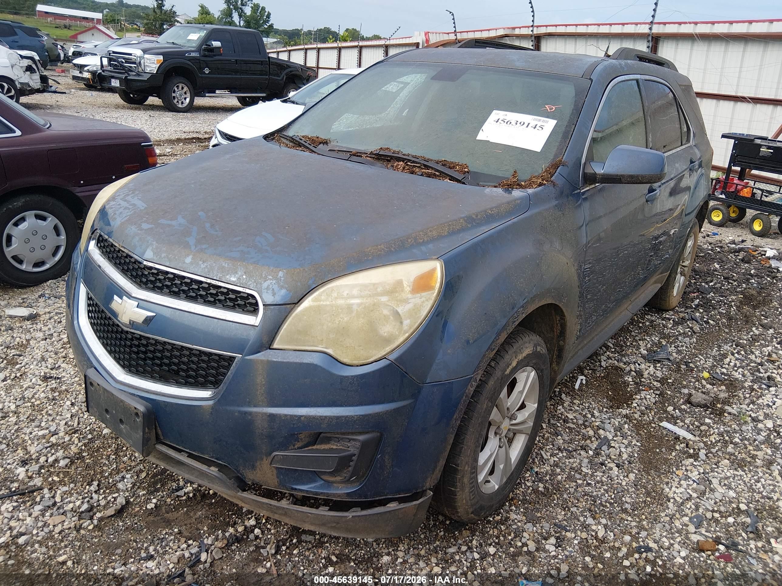 2011 Chevrolet Equinox Lt W/1lt Blue vin: 2CNFLEEC9B6268701