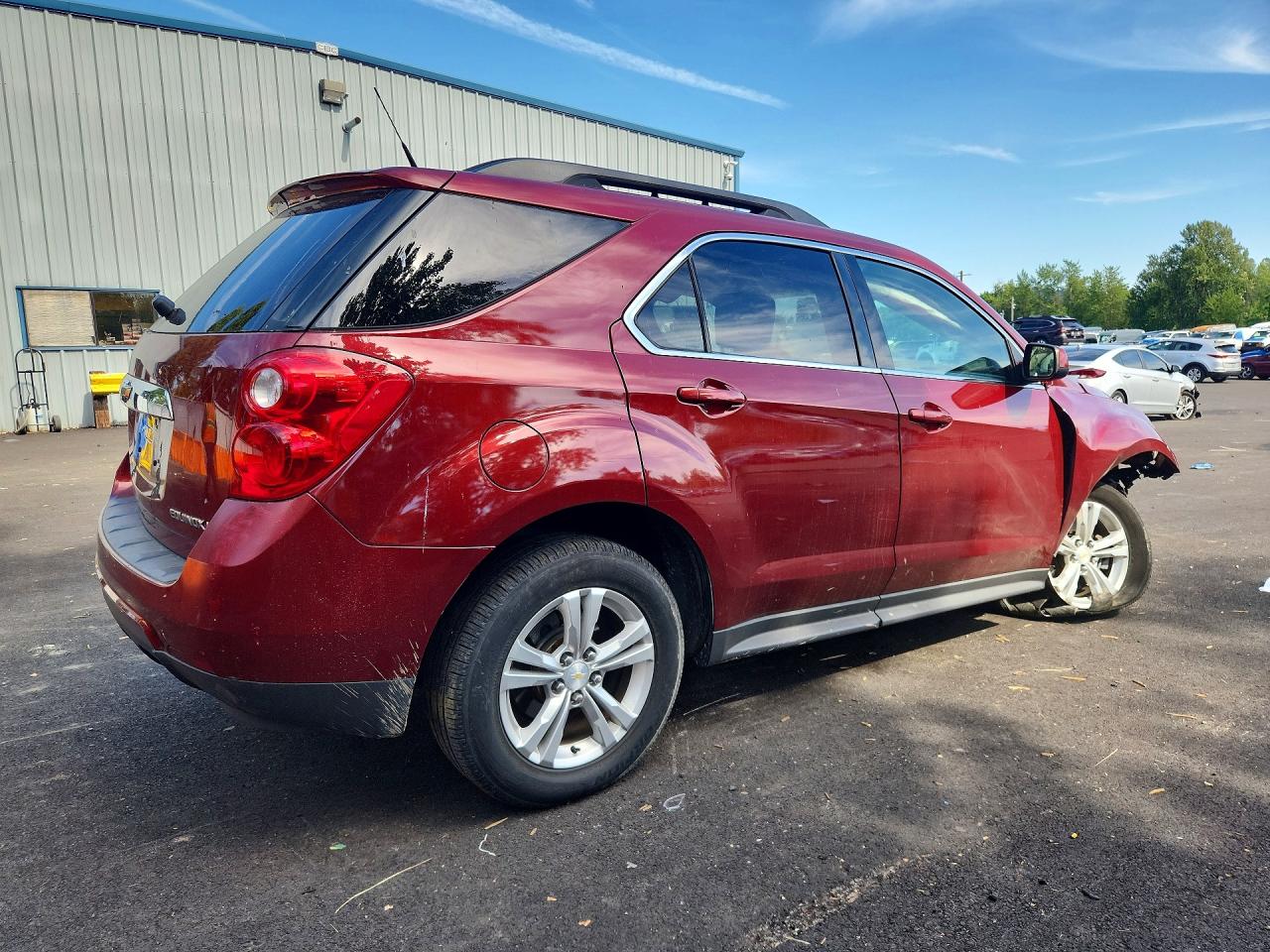 2011 Chevrolet Equinox Lt Red vin: 2CNFLEEC9B6313331