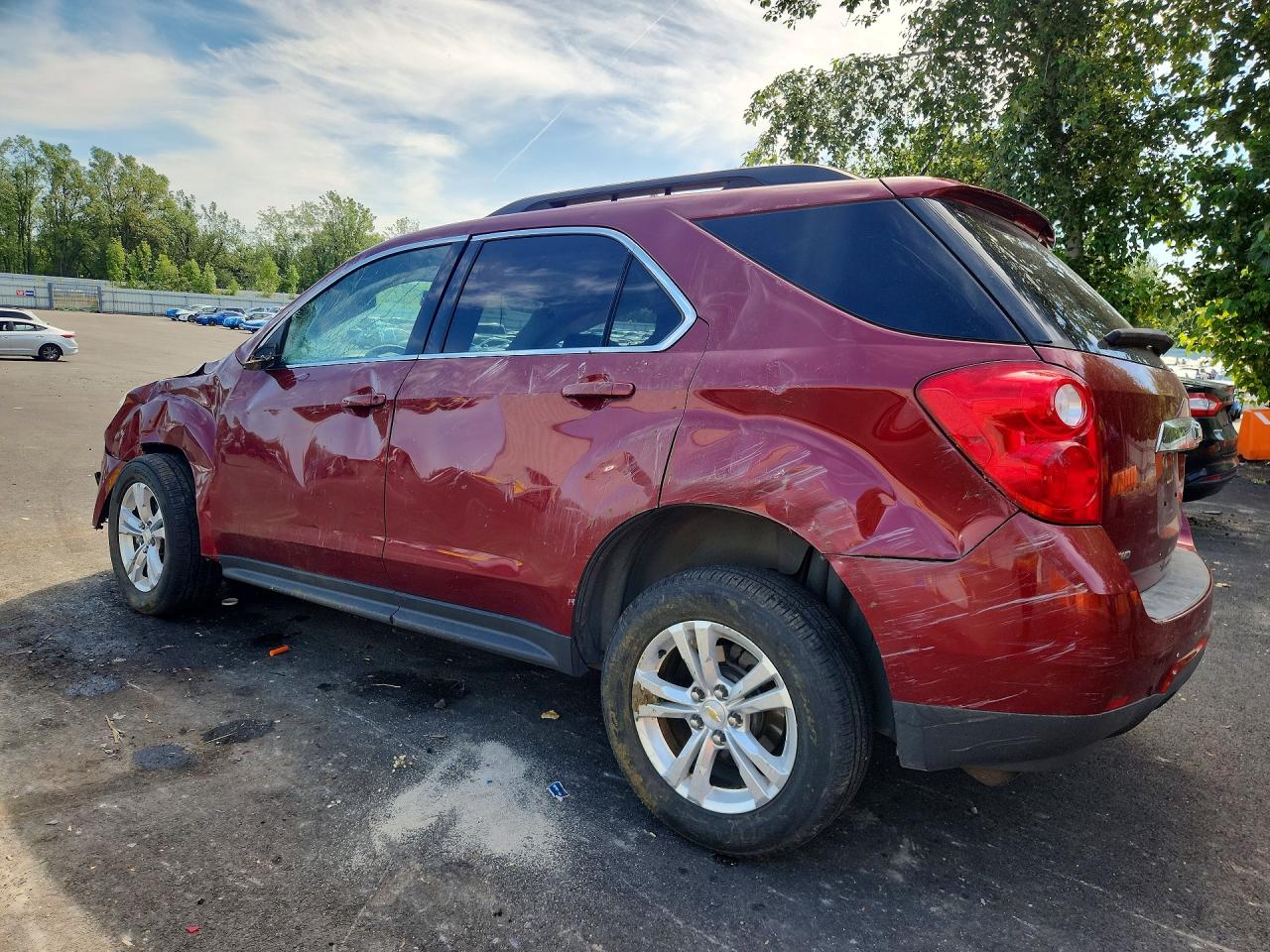 2011 Chevrolet Equinox Lt Red vin: 2CNFLEEC9B6313331
