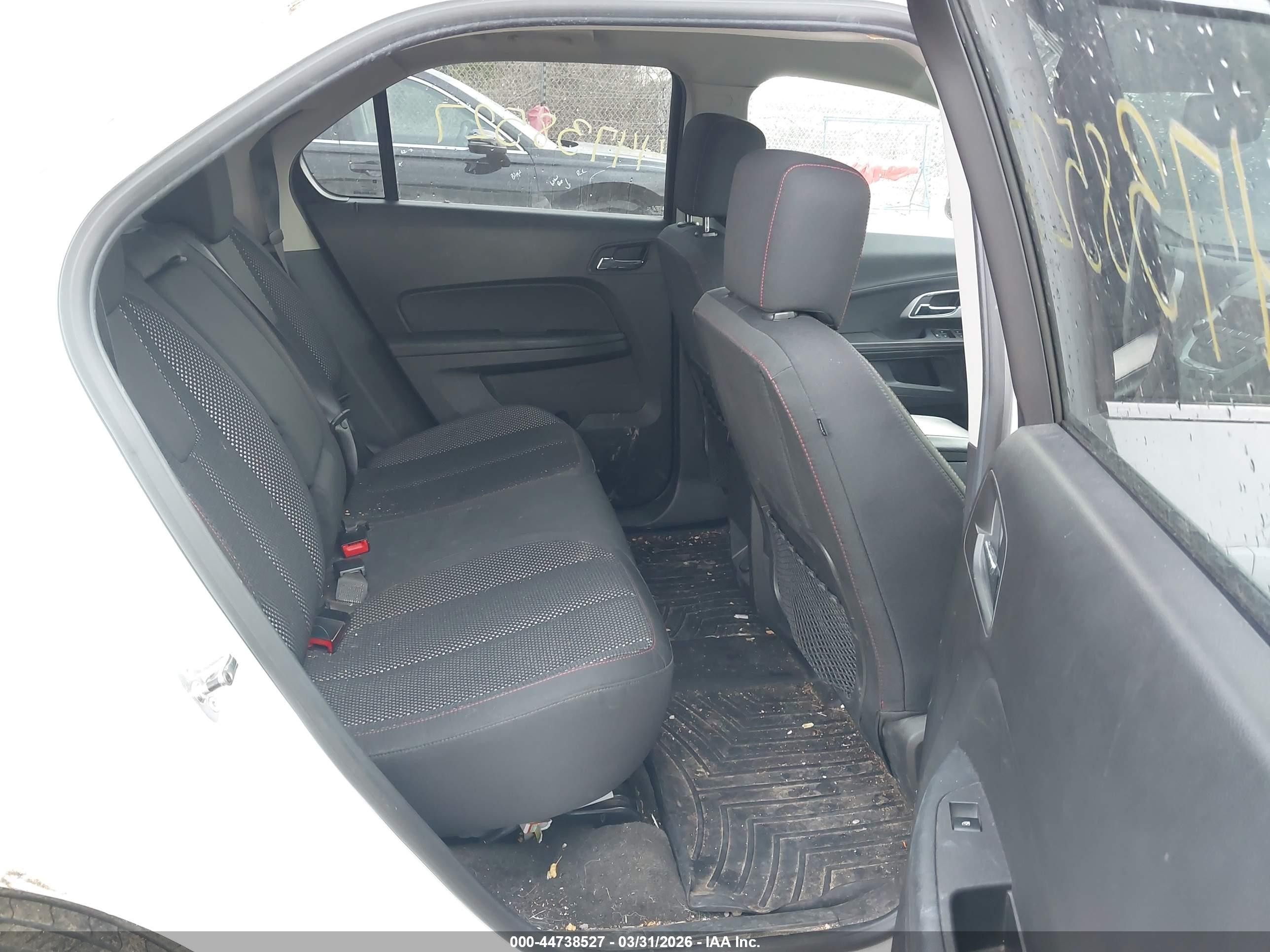 2011 Chevrolet Equinox 1lt White vin: 2CNFLEEC9B6340870