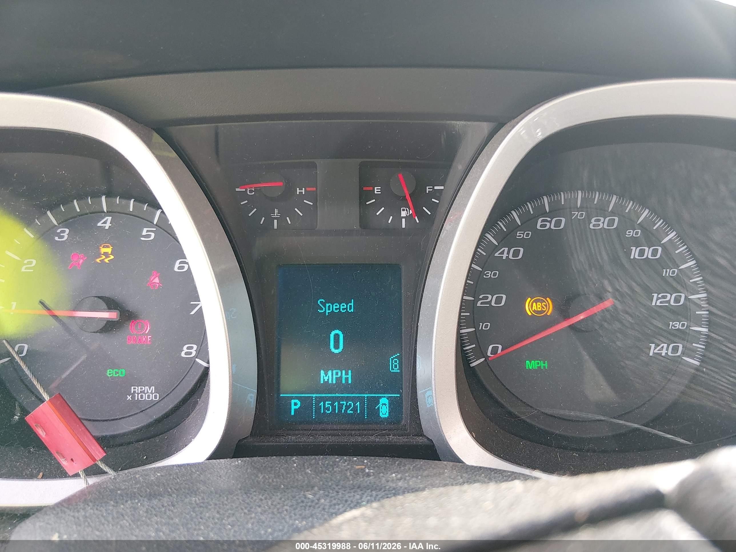 2011 Chevrolet Equinox 1lt White vin: 2CNFLEEC9B6461320