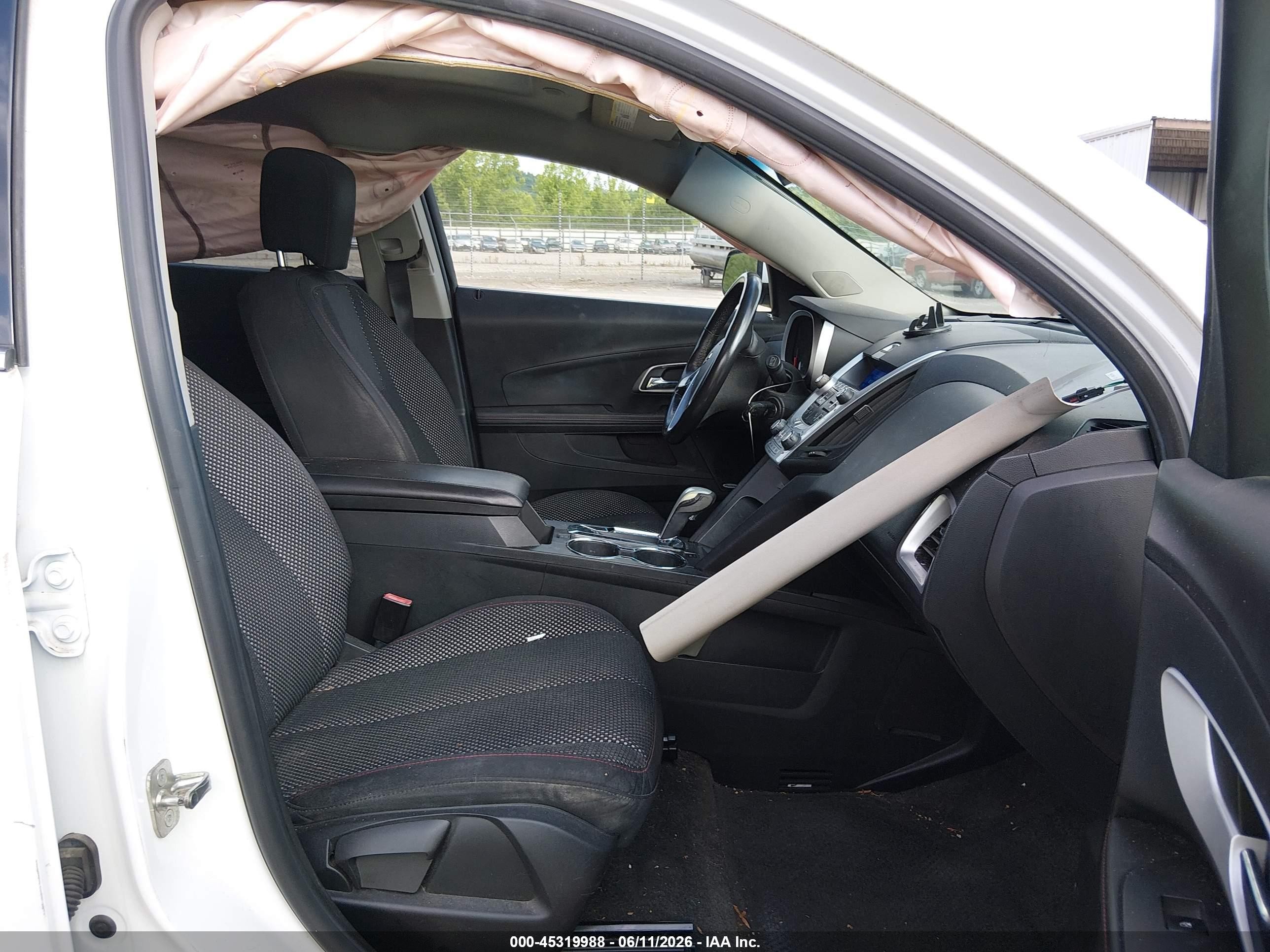 2011 Chevrolet Equinox 1lt White vin: 2CNFLEEC9B6461320