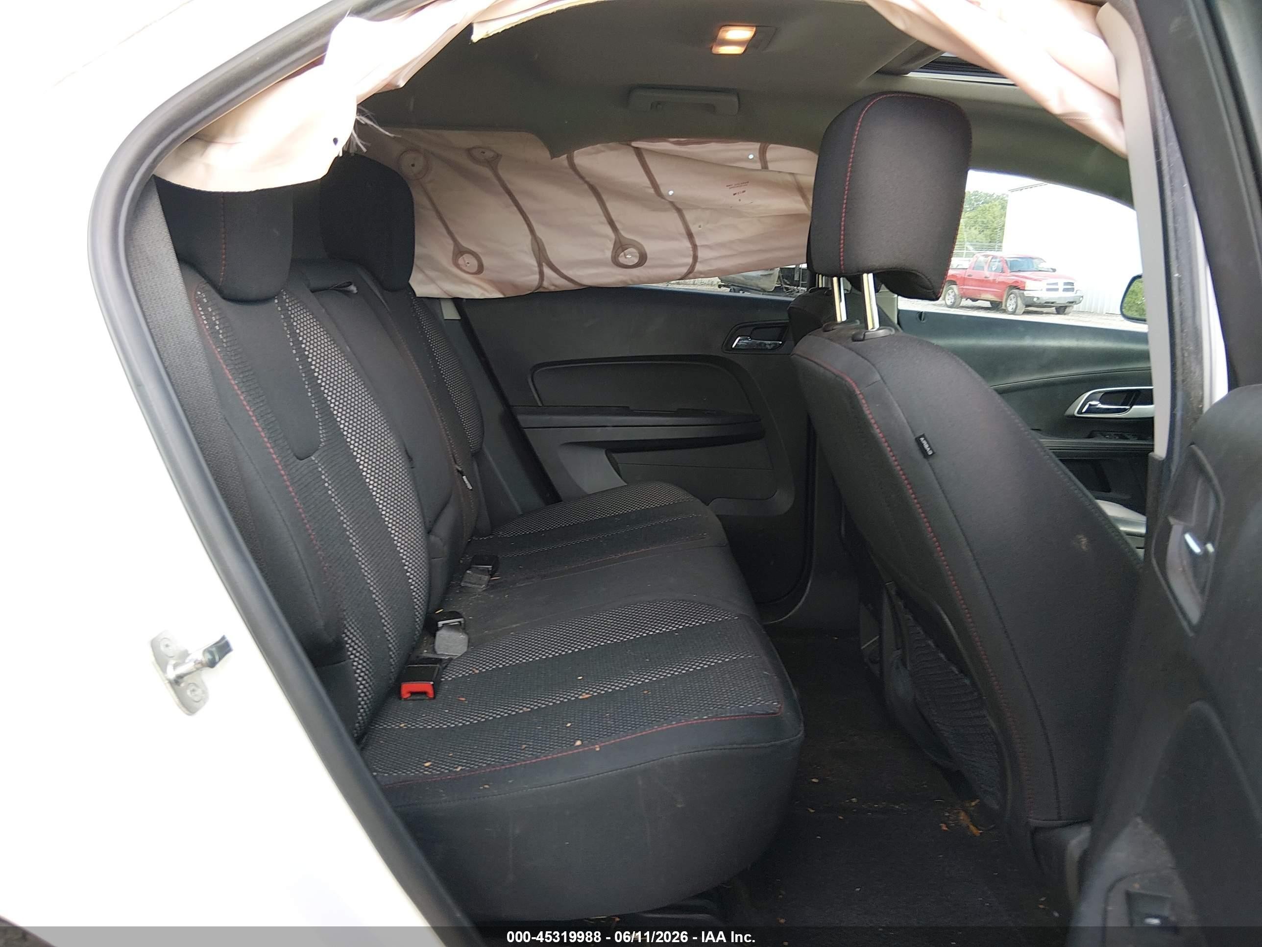 2011 Chevrolet Equinox 1lt White vin: 2CNFLEEC9B6461320
