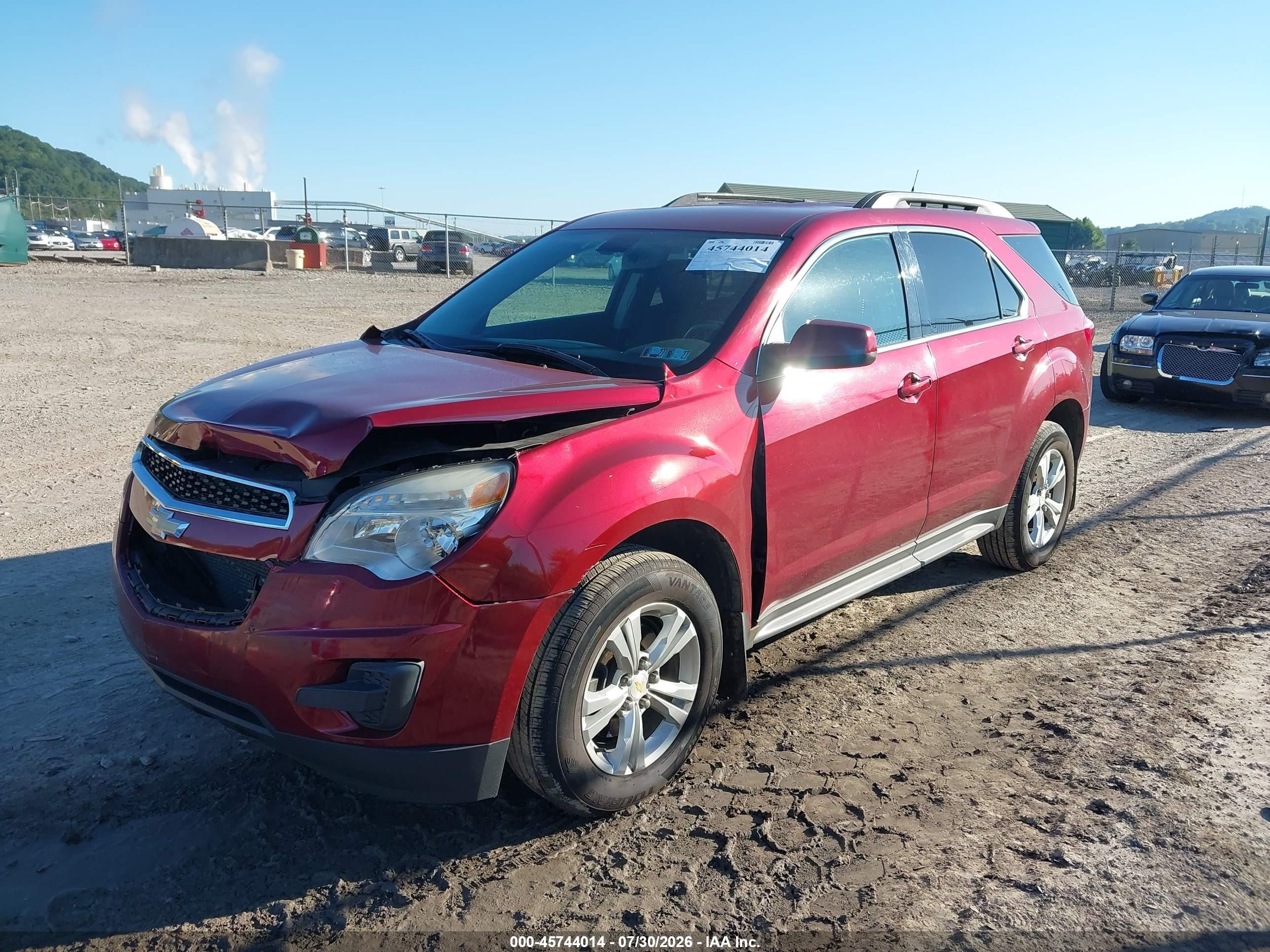 2011 Chevrolet Equinox Lt W/1lt Red vin: 2CNFLEECXB6220026