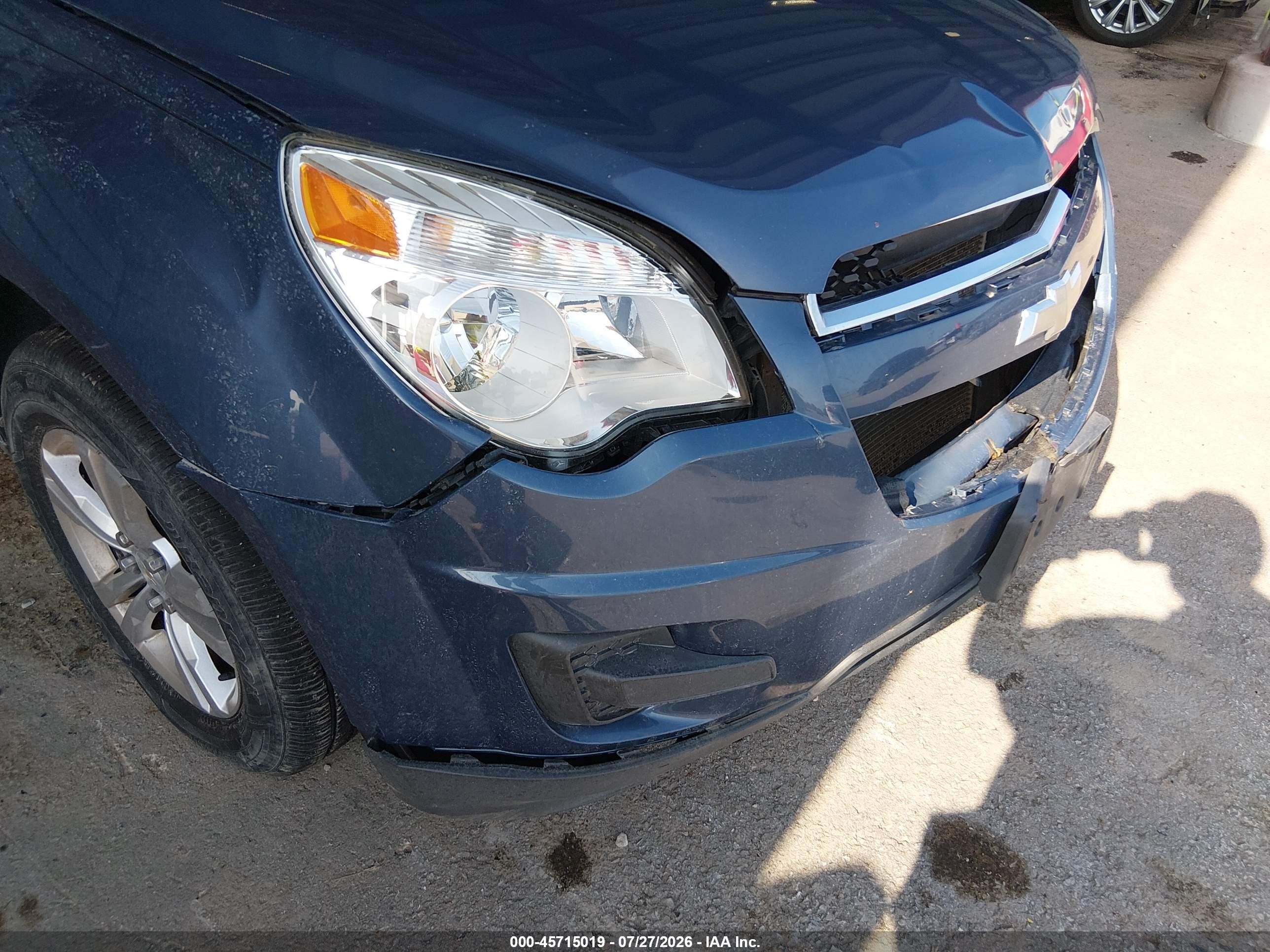 2011 Chevrolet Equinox Lt W/1lt Blue vin: 2CNFLEECXB6268089