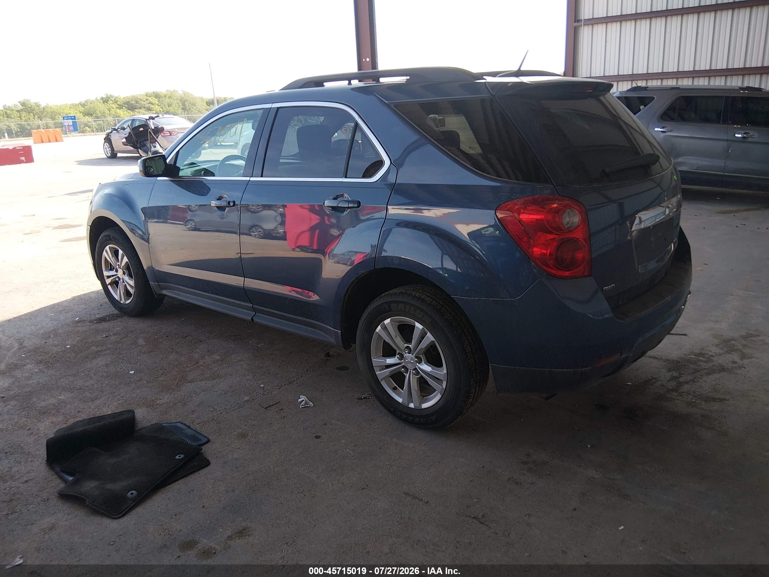 2011 Chevrolet Equinox Lt W/1lt Blue vin: 2CNFLEECXB6268089