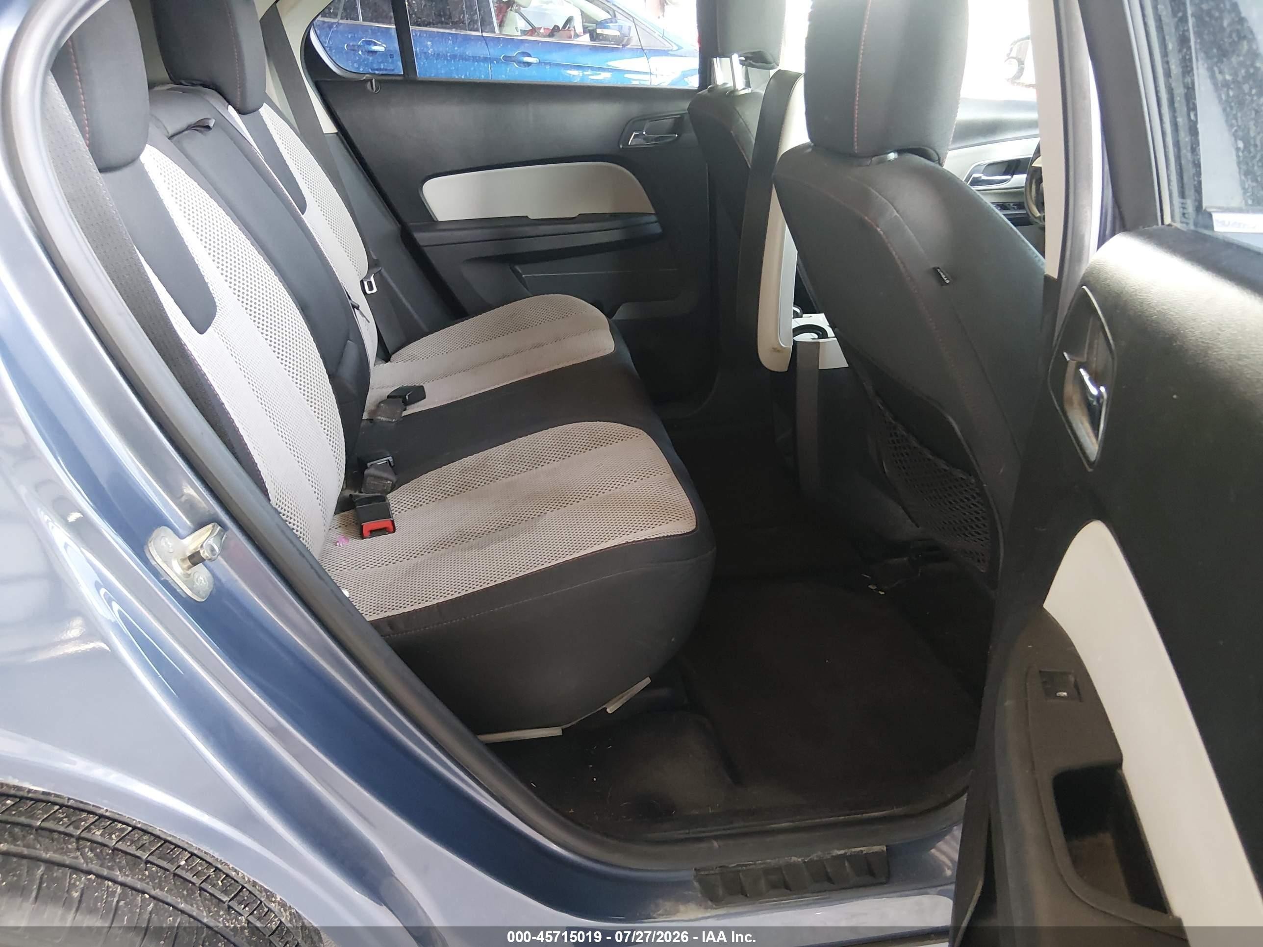 2011 Chevrolet Equinox Lt W/1lt Blue vin: 2CNFLEECXB6268089