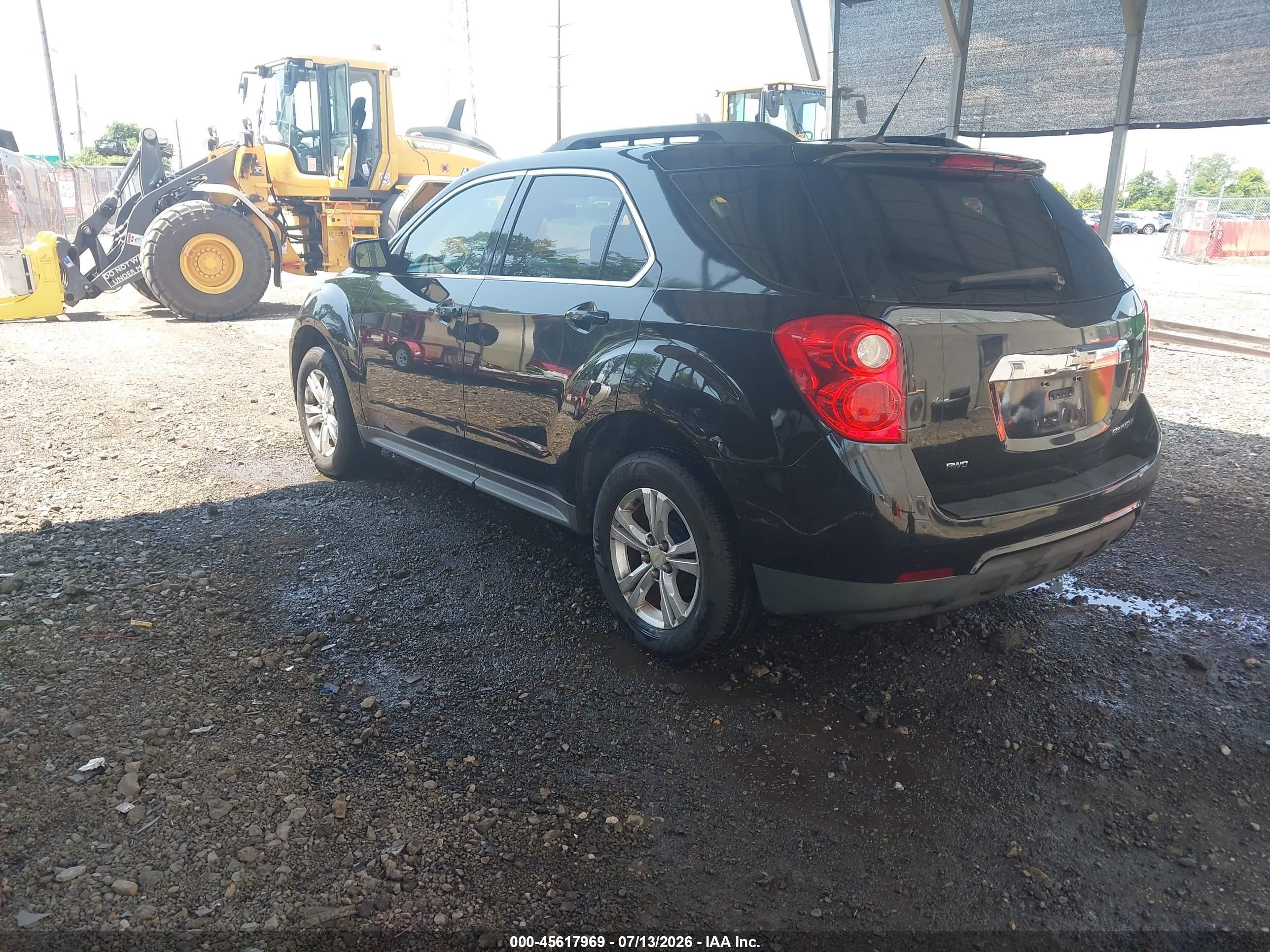 2011 Chevrolet Equinox Lt W/1lt Черный vin: 2CNFLEECXB6300345