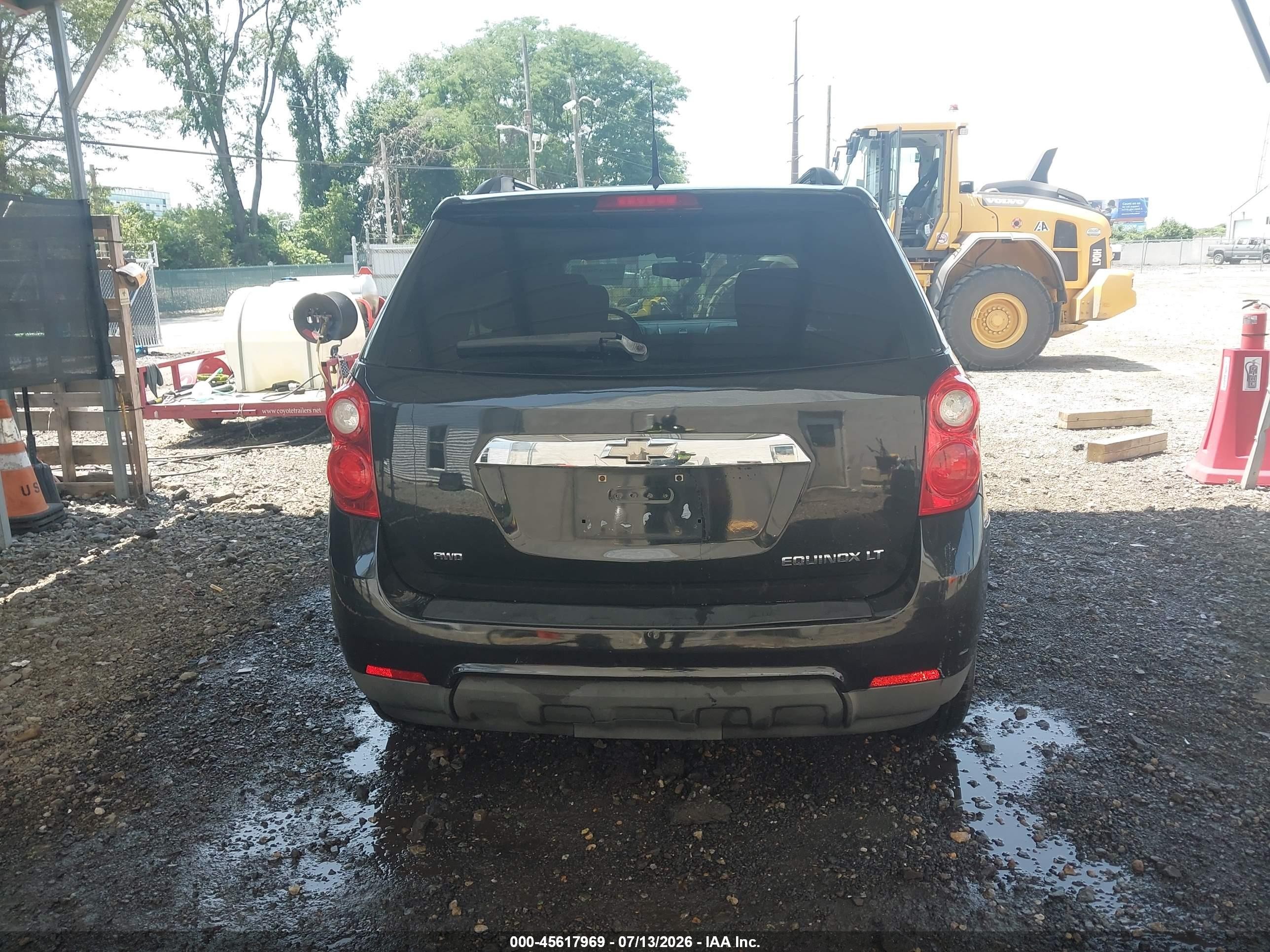 2011 Chevrolet Equinox Lt W/1lt Черный vin: 2CNFLEECXB6300345