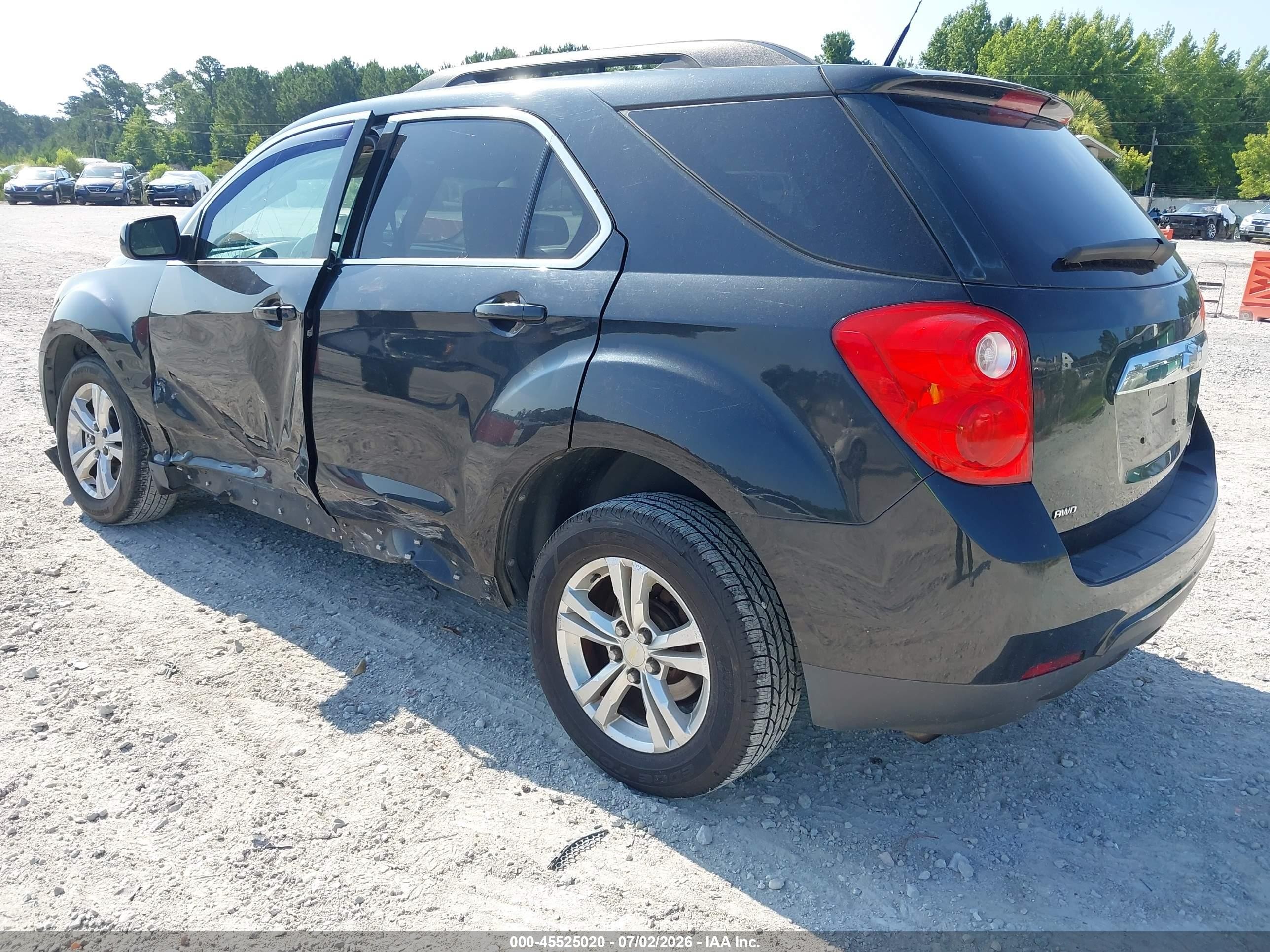 2011 Chevrolet Equinox Lt W/1lt Black vin: 2CNFLEECXB6431632