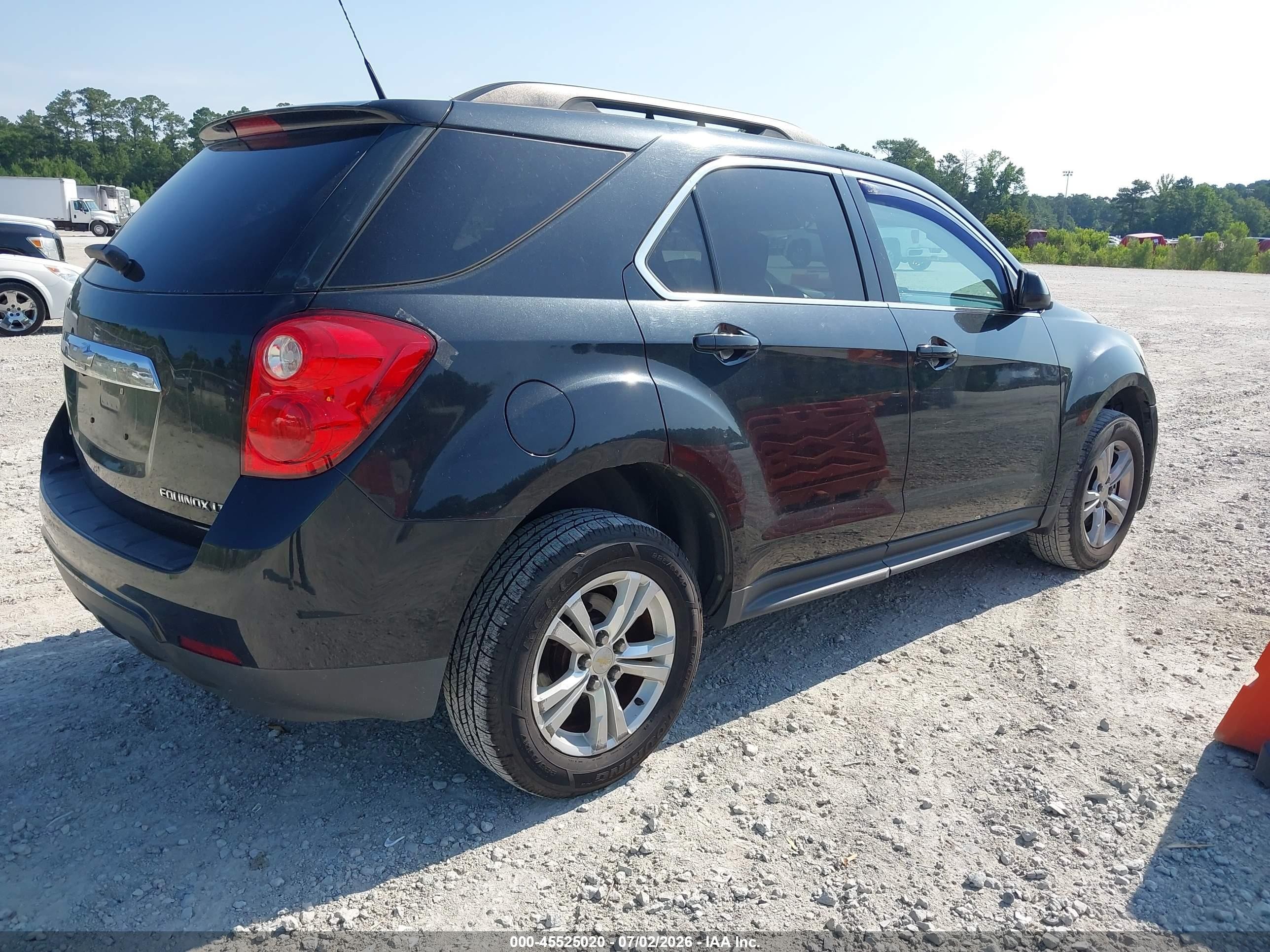 2011 Chevrolet Equinox Lt W/1lt Black vin: 2CNFLEECXB6431632