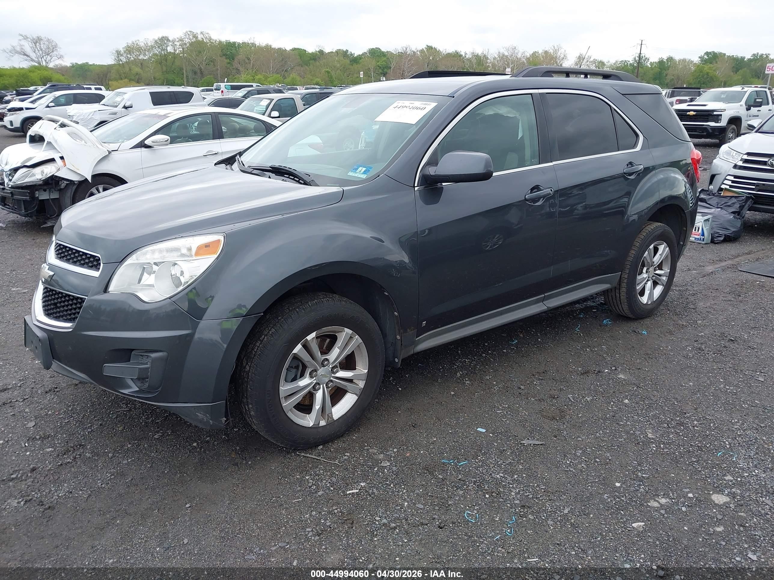 2010 Chevrolet Equinox Lt Gray vin: 2CNFLEEW0A6216186