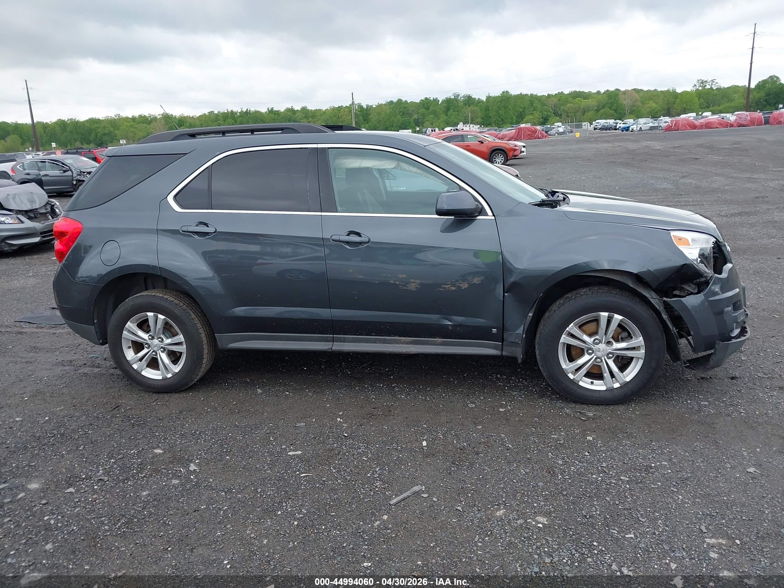 2010 Chevrolet Equinox Lt Gray vin: 2CNFLEEW0A6216186