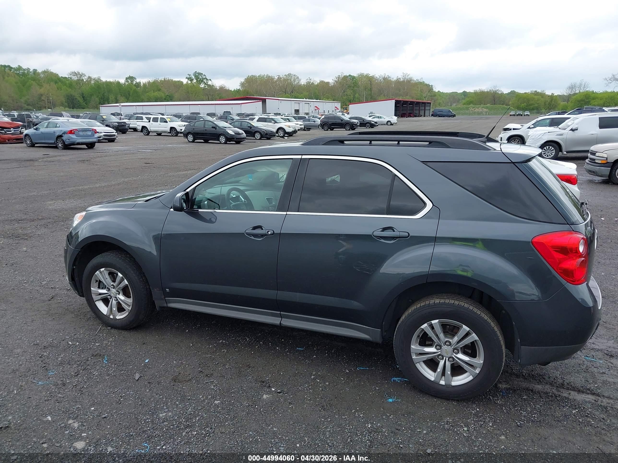 2010 Chevrolet Equinox Lt Gray vin: 2CNFLEEW0A6216186
